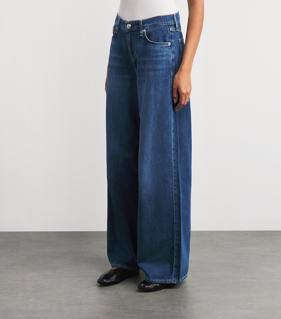Rag & Bone Womens Sofie Wide-Leg Jeans Emerson Image 4