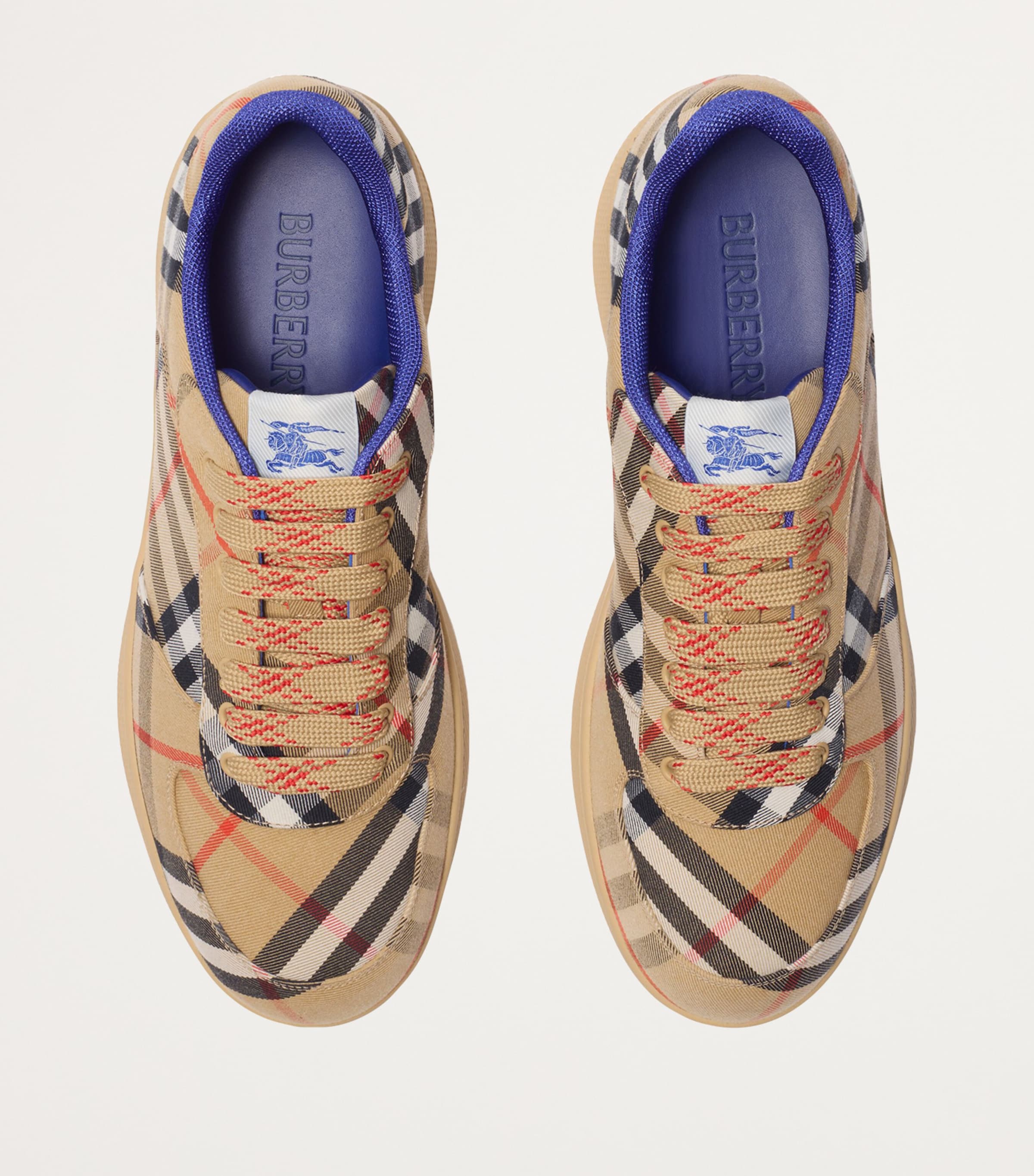 Check Terrace Sneakers SAND IP CHECK Image 4