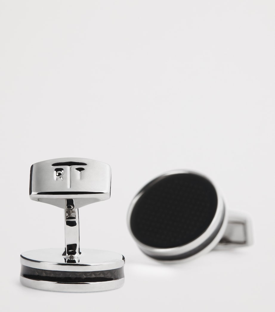 Tablet Ice Cufflinks BLACK Image 14
