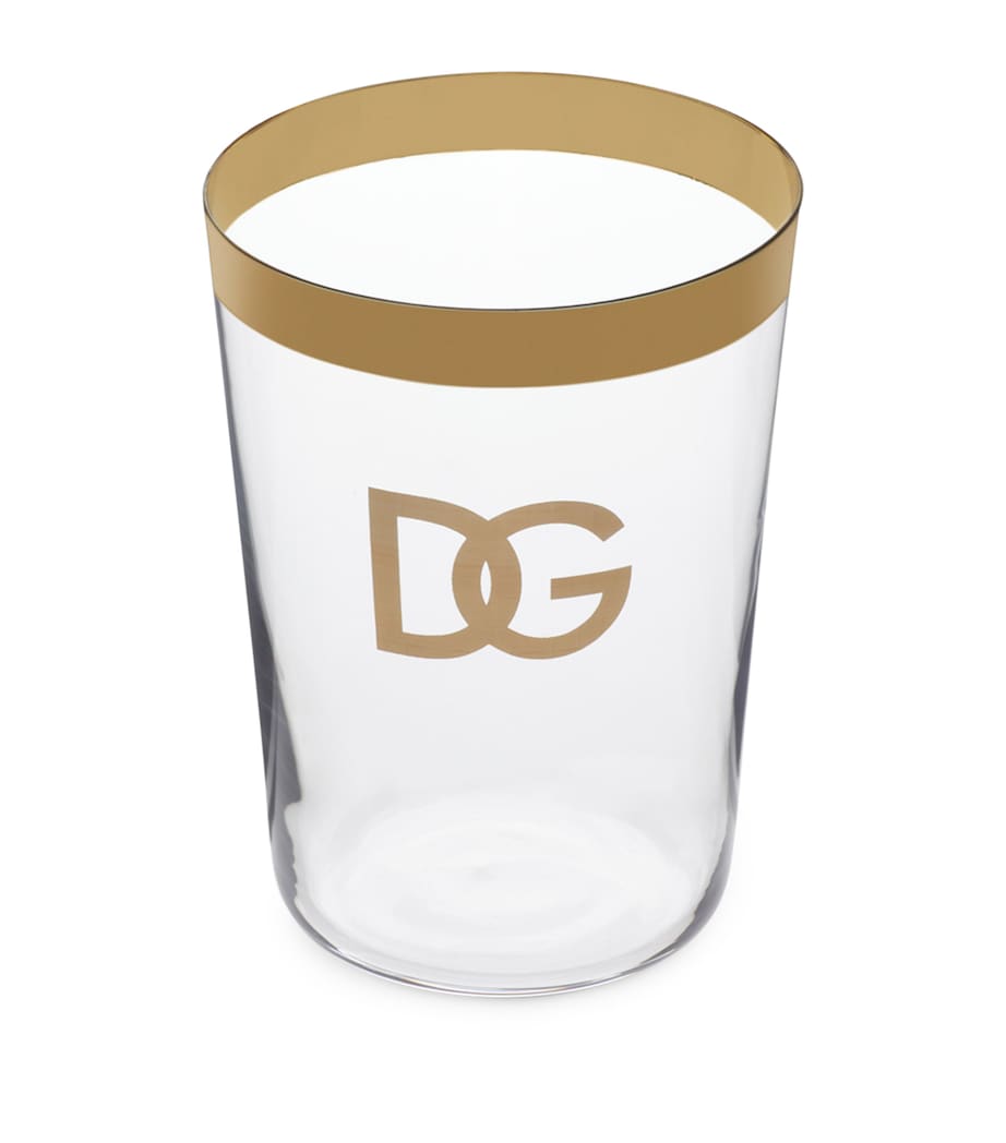 Set of 2 DG Logo Glasses U0046 ORO/TRASPARENT Image 3