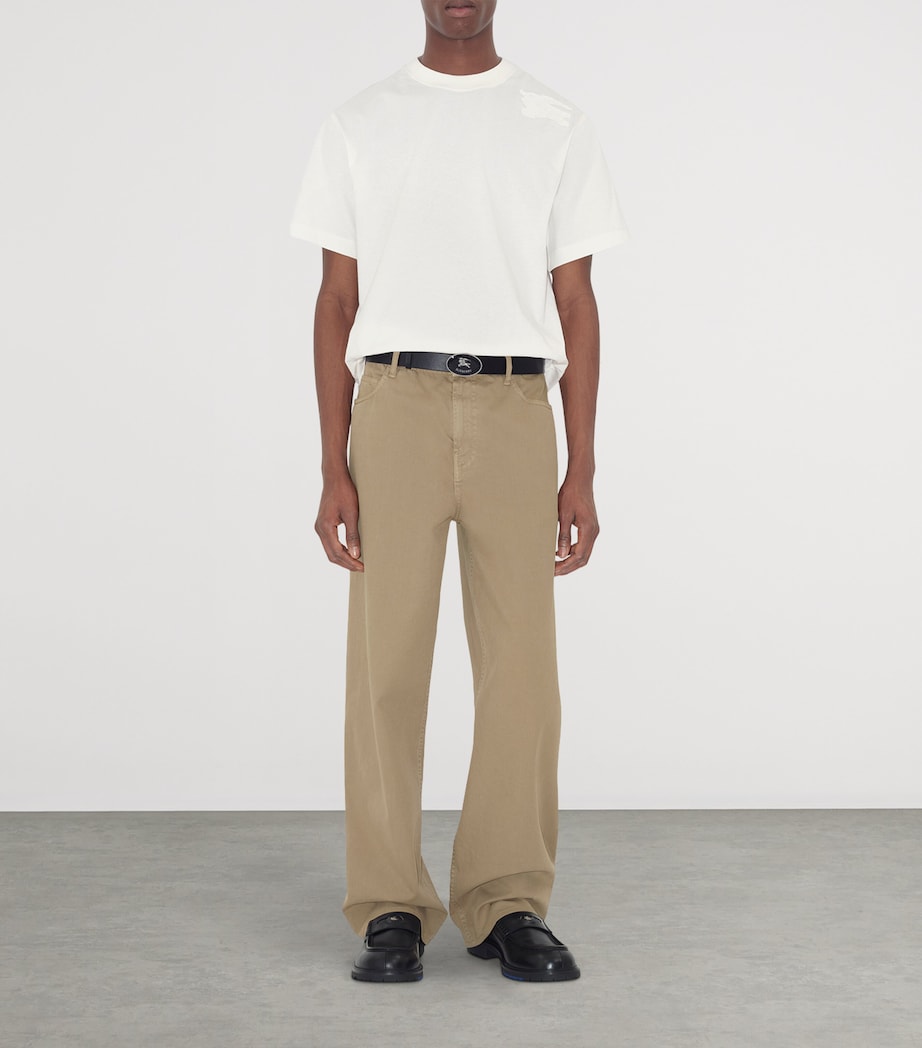 Reversible Oval EKD Stamp Belt SAND/BLACK Image 2