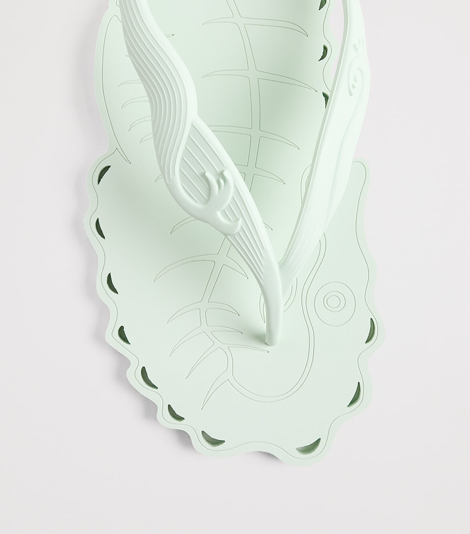 Zimmermann Seafoam Flip Flops Seafoam Image 4