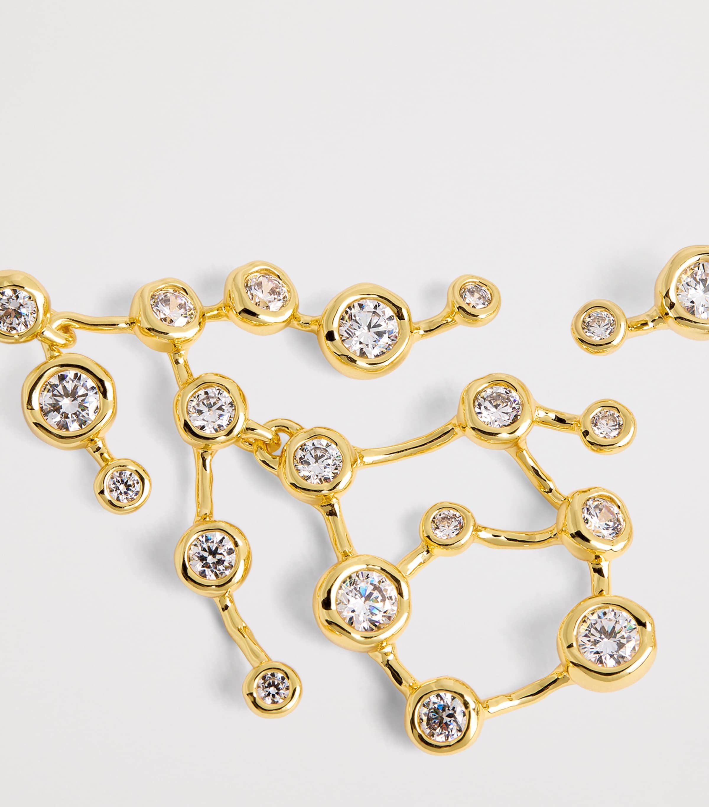 Gold-Plated Asterales Celestial Earrings GOLD Image 5