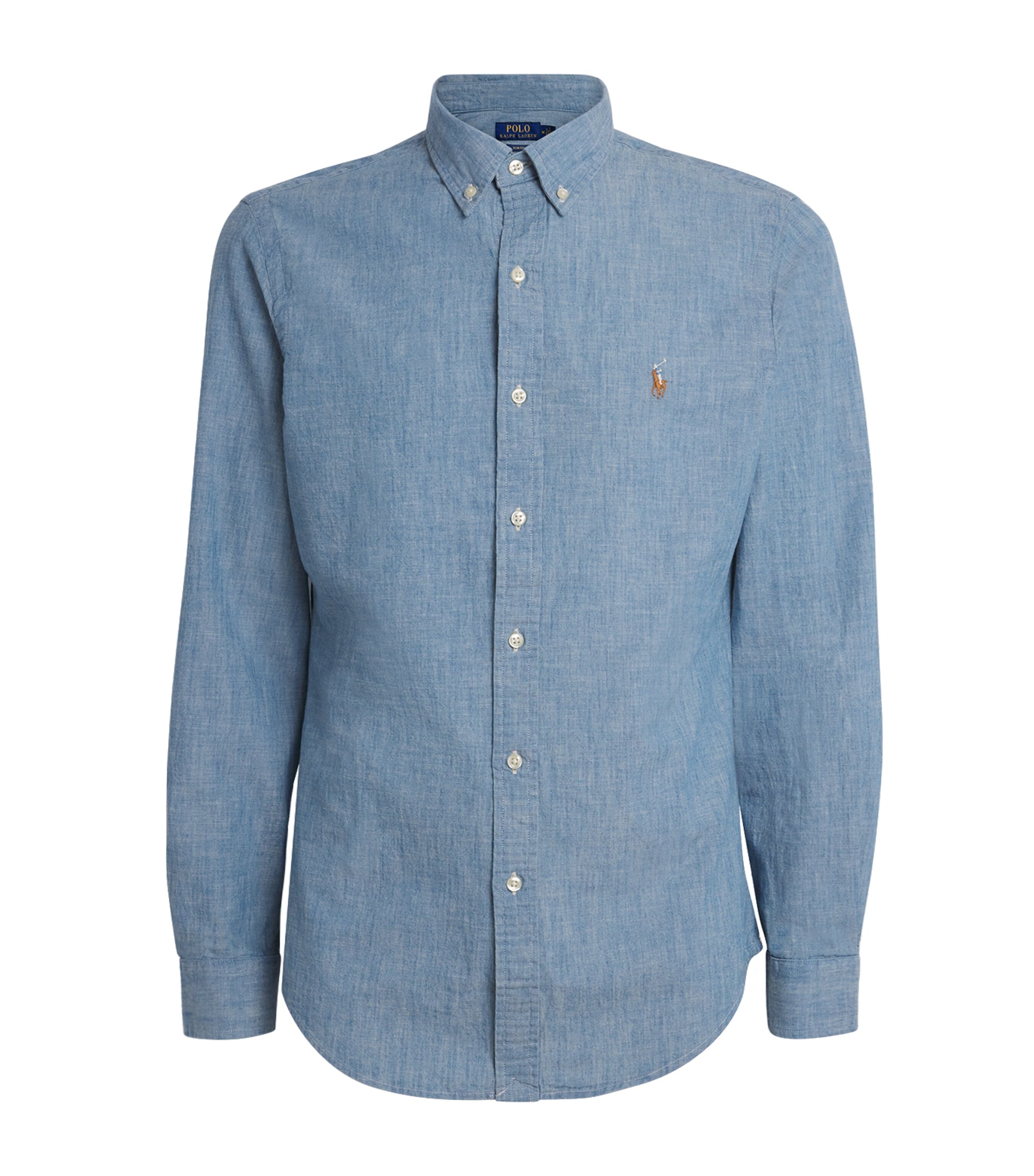 Polo Ralph Lauren Mens Denim Shirt Blue Image 1