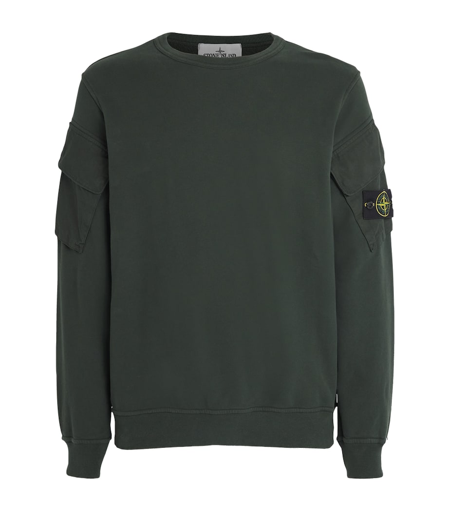 Organic Cotton Utility-Pocket Sweatshirt V005E Image 1