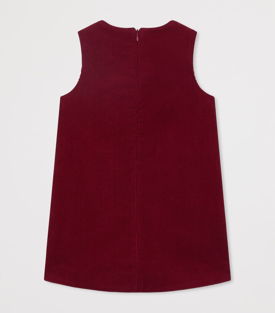 Cotton Corduroy Jolla Dress (4-8 Years) RAISIN Image 2