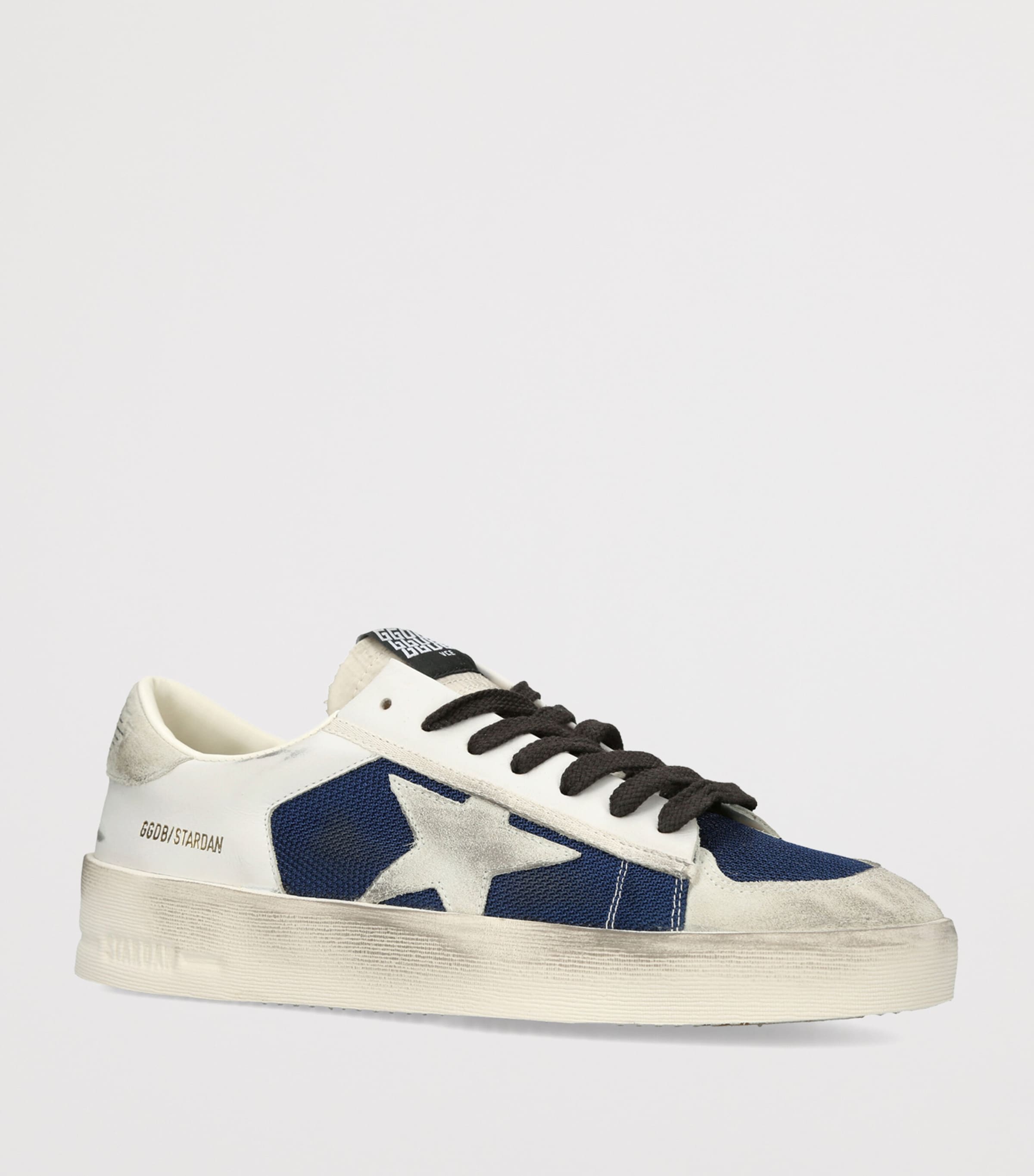 Golden Goose Suede Stardan Sneakers White/navy Image 2