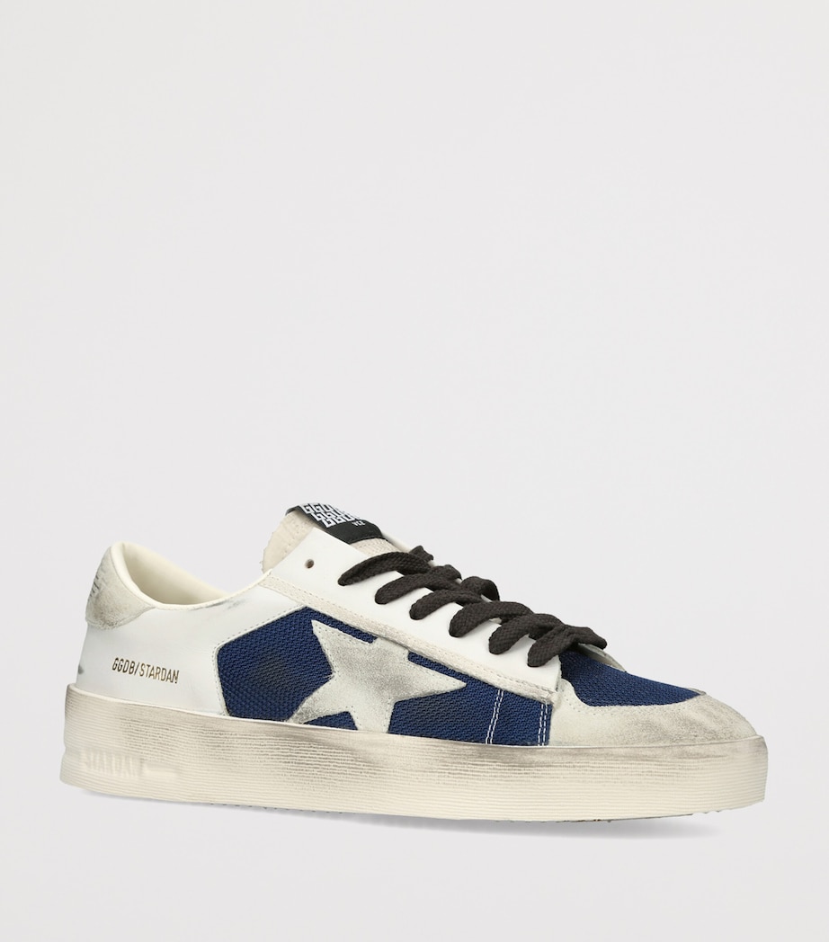 Golden Goose Suede Stardan Sneakers White/navy Image 2