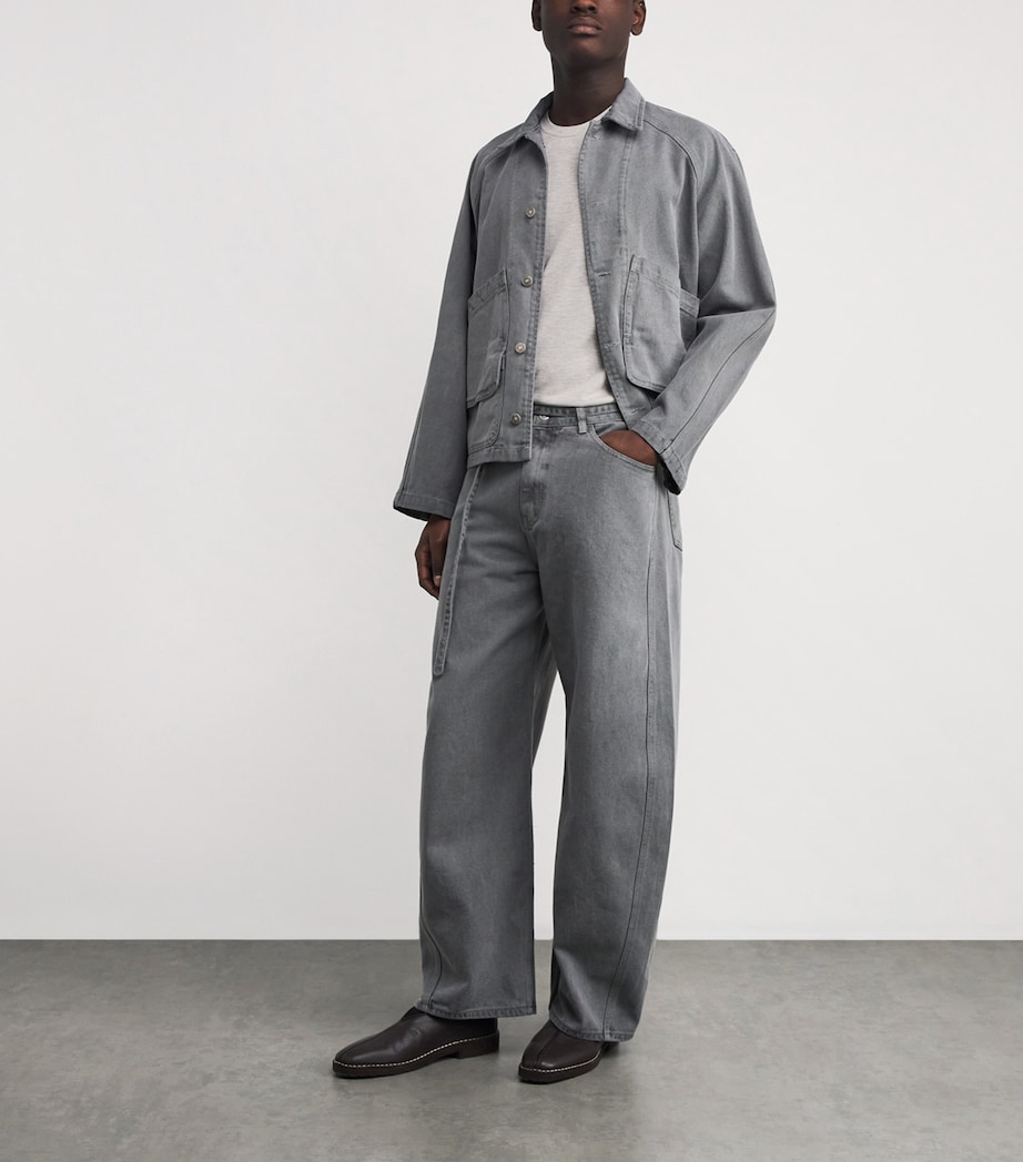 Boris T-Shirt LIGHT HEATHER GREY Image 2