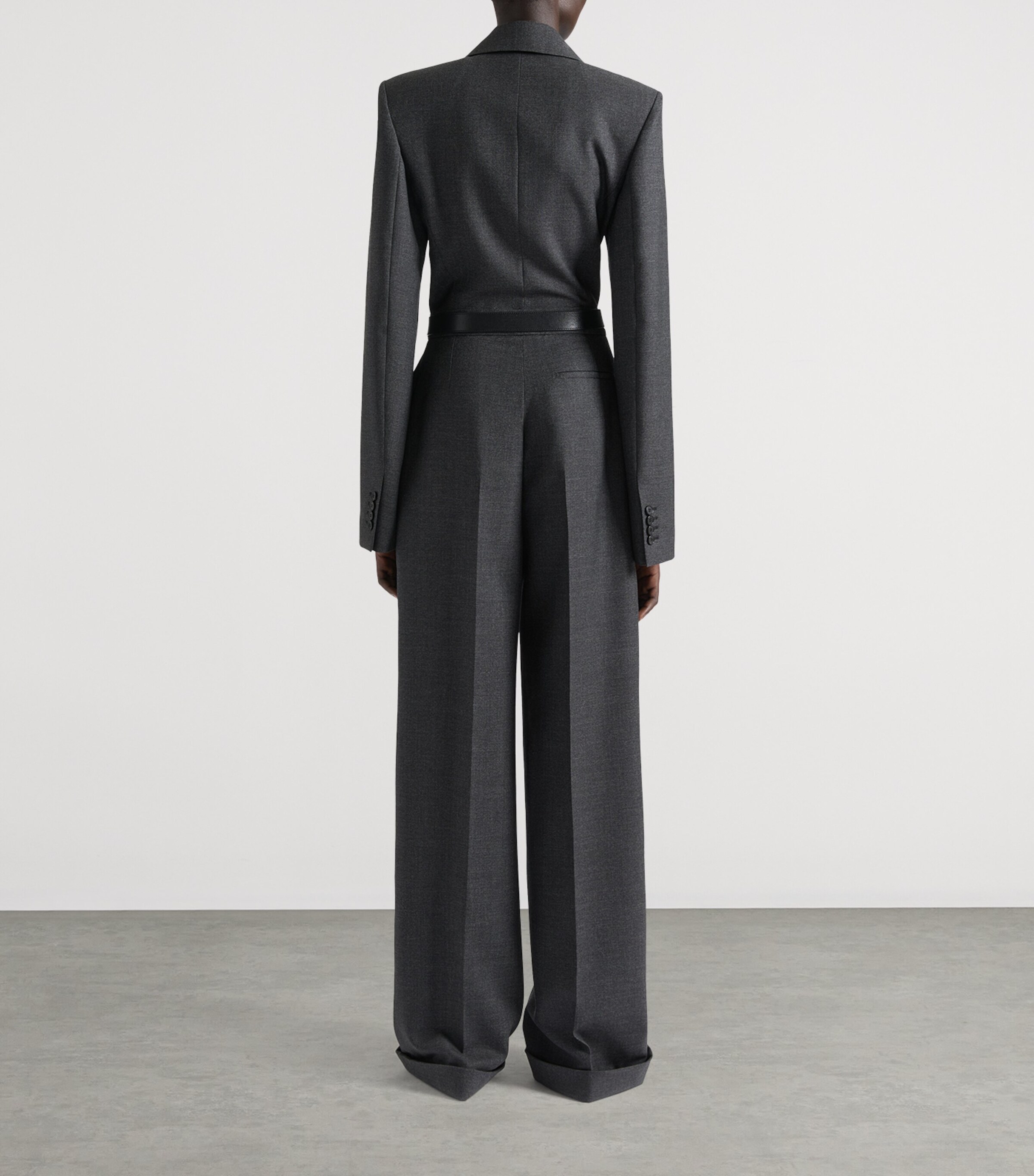 Wool Jumpsuit GREY MIX Image 4