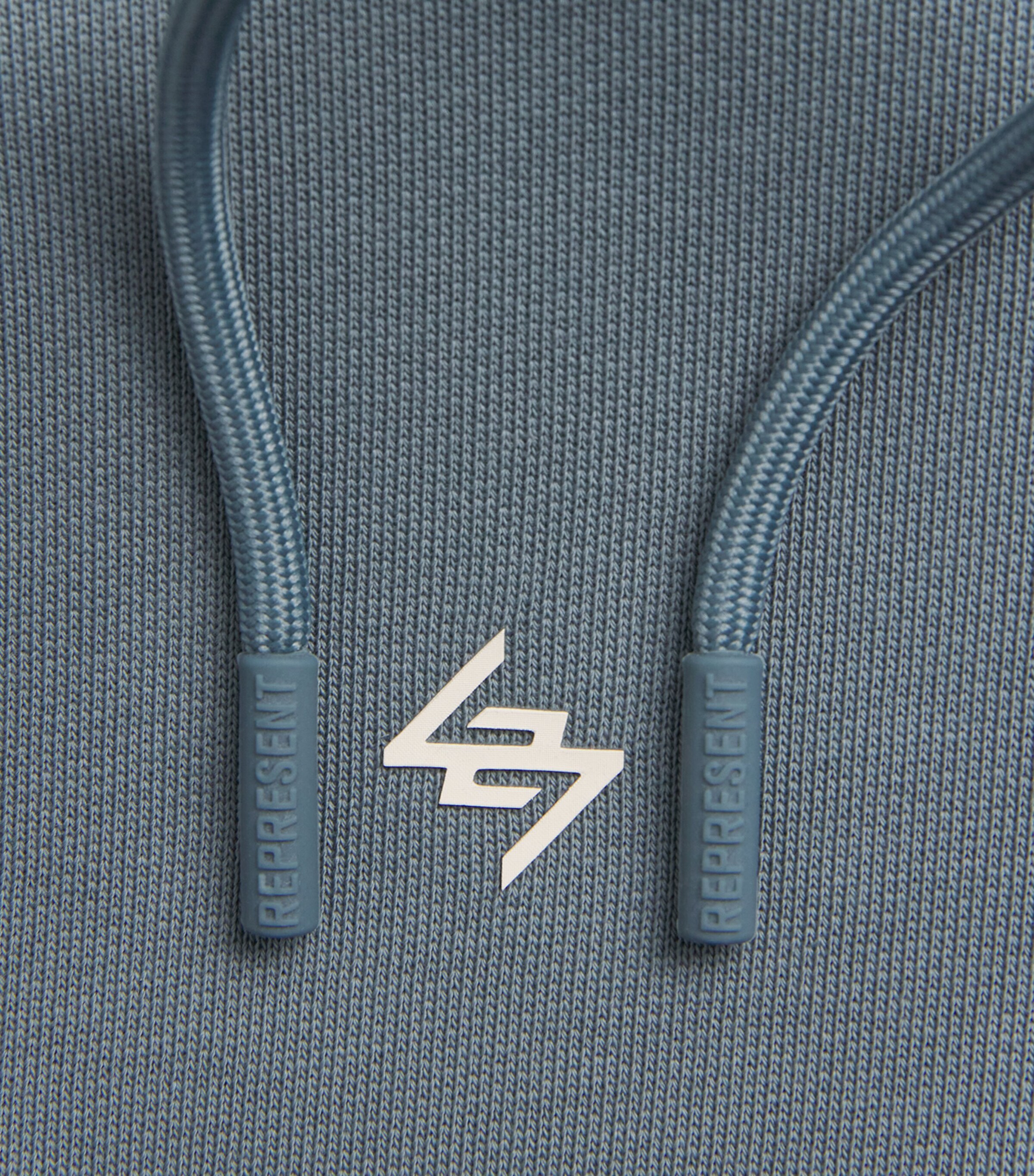 Represent 247 Mens Cotton 247 DNA Hoodie Dusky Navy Image 6