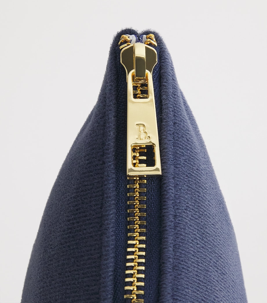 BECCO BAGS Small Valet Pouch Navy Image 3