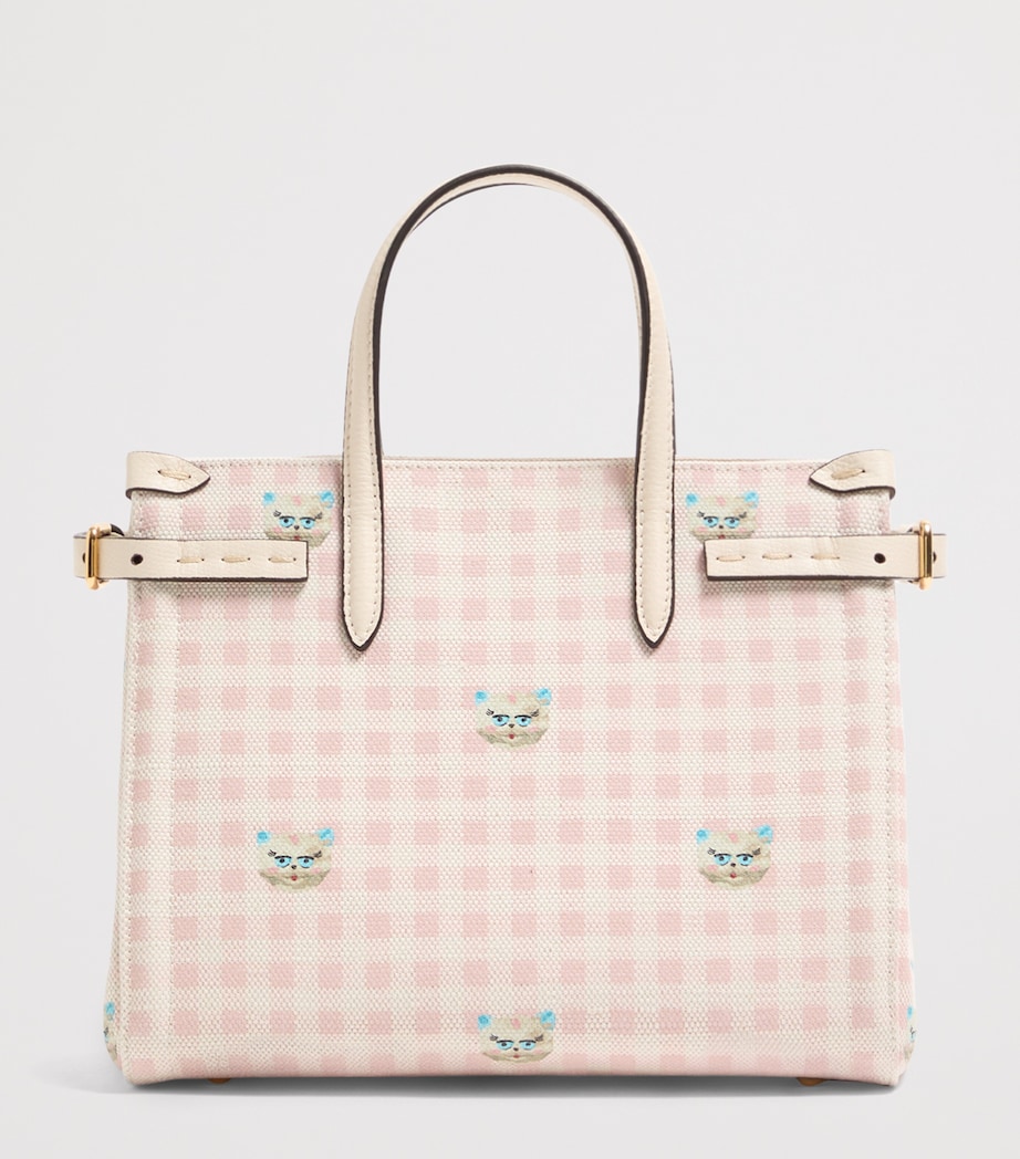 Small Cotton-Linen Antibes Tote Bag 9PK Image 4