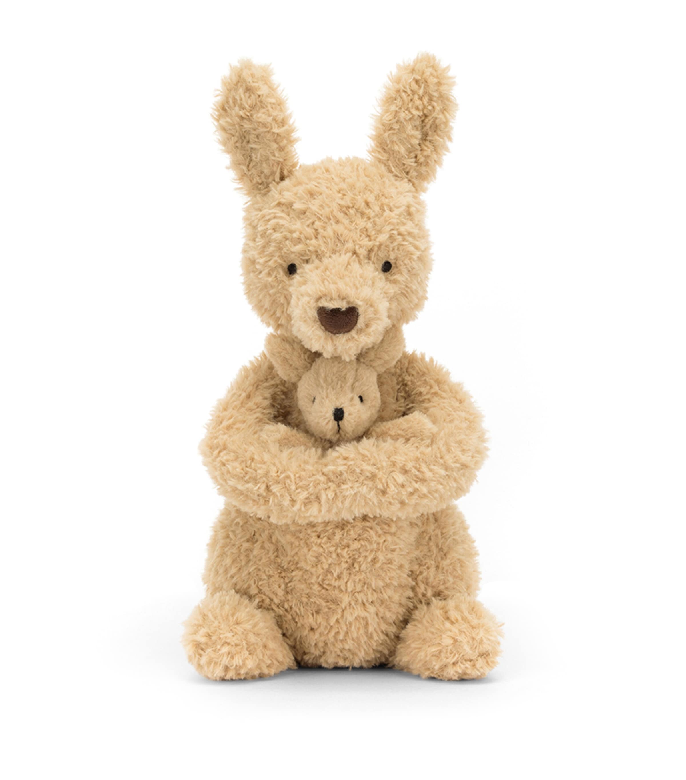 Jellycat Huddles Kangaroo In Brown