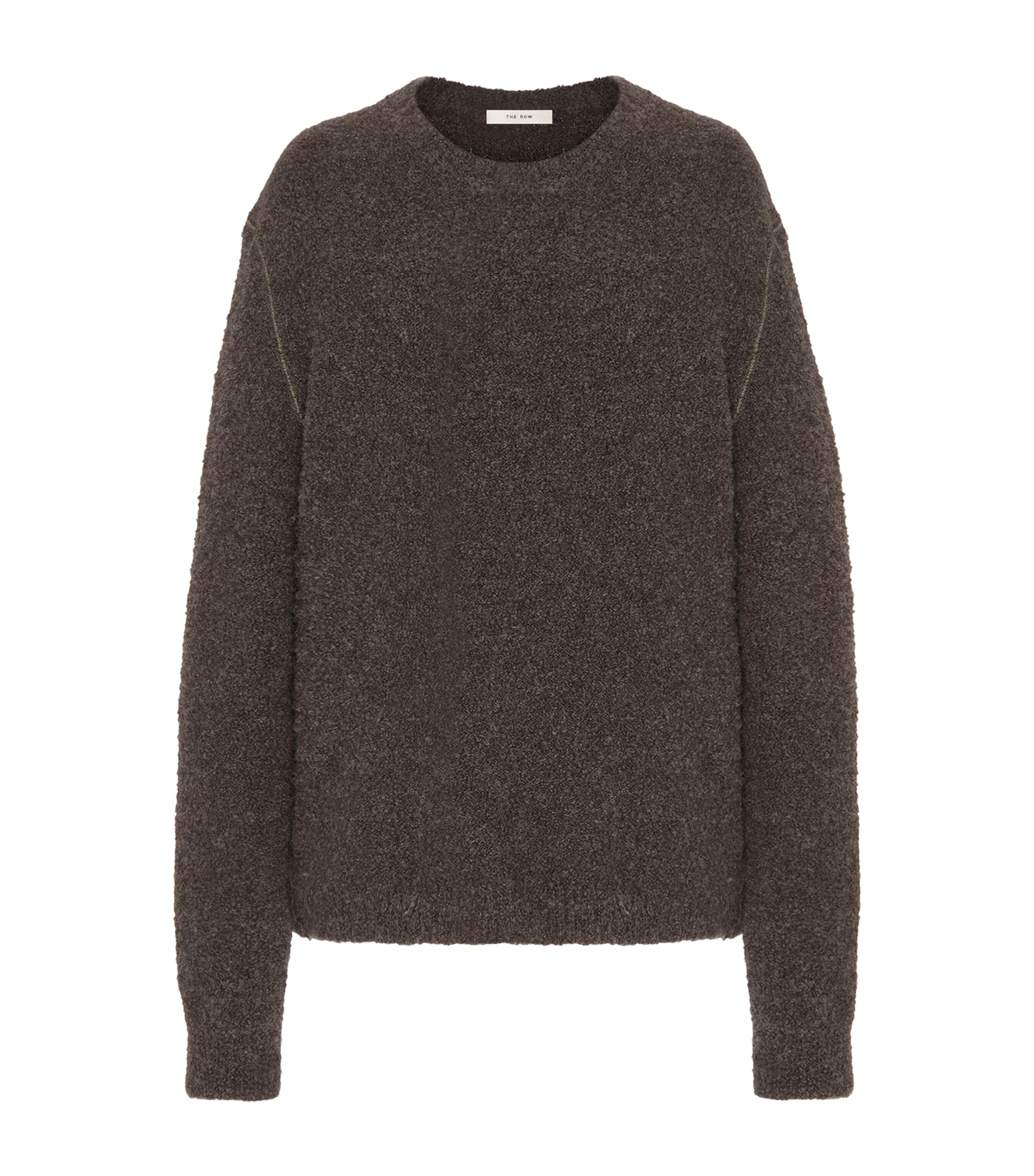 The Row Long-sleeved Sweater In Brown