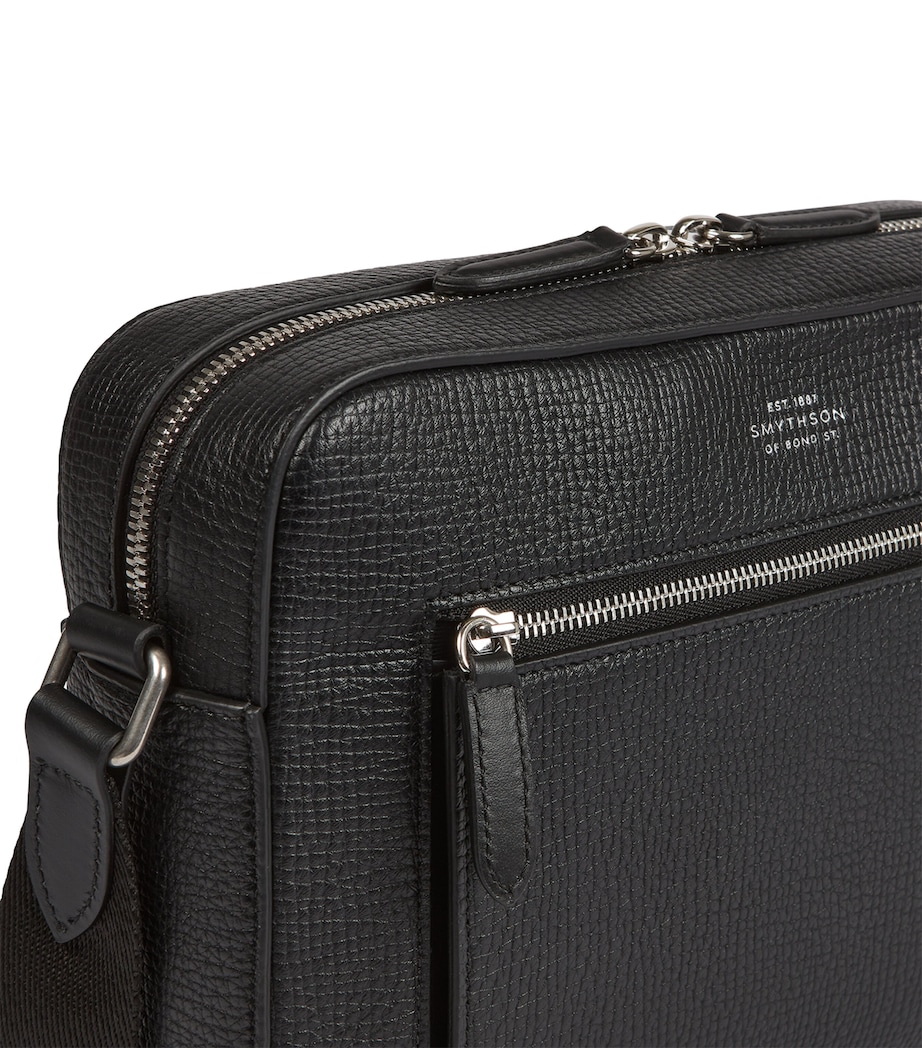 Ludlow Leather Cross-Body Bag BLACK Image 4