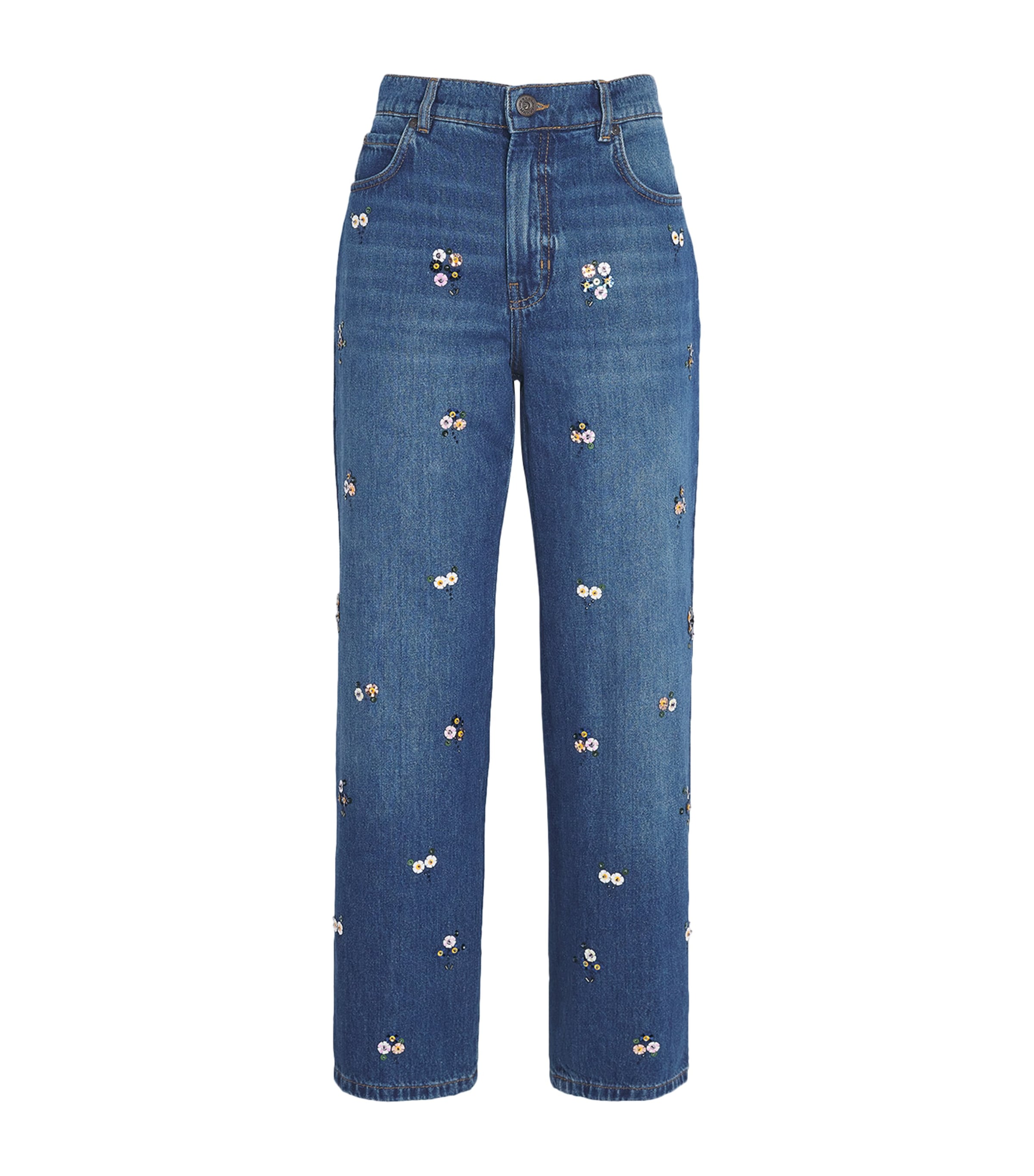 Sequinned Jeans NAVY Image 1