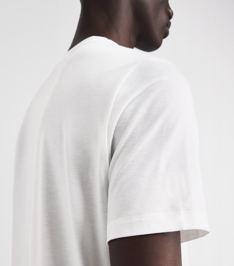 VUORI Mens Current Tech T-Shirt Wht White Image 3