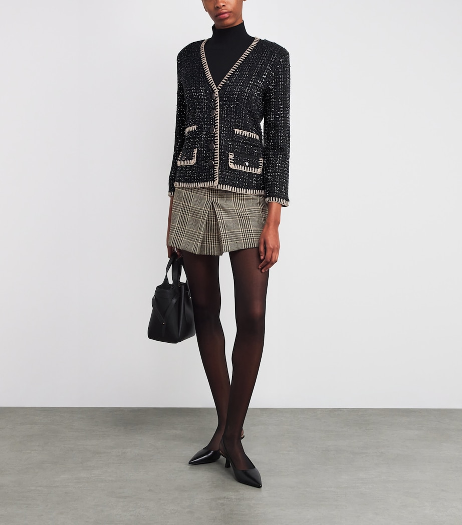 Tweed Ceriani Jacket B0002 BLACK Image 2