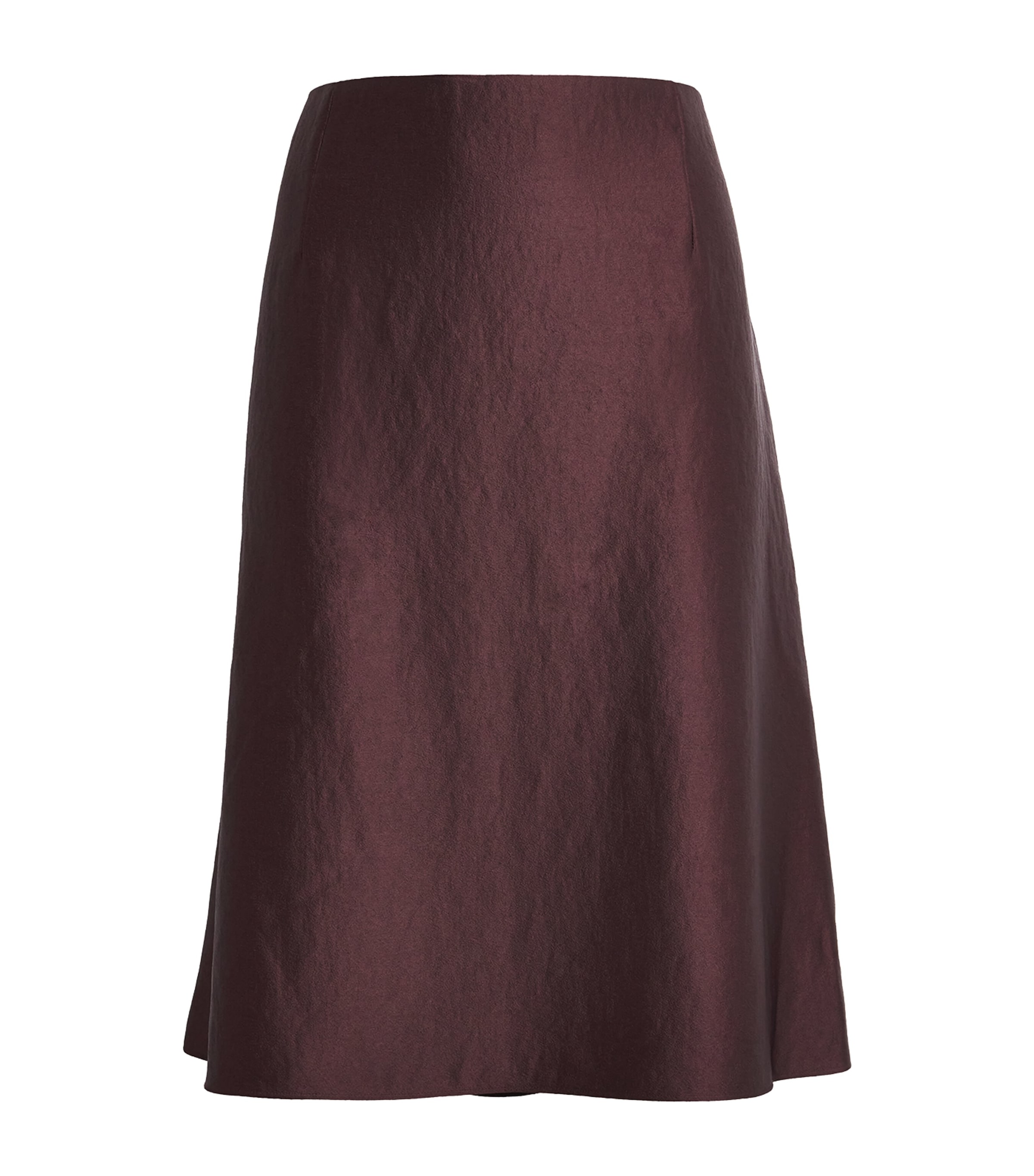 Satin A-Line Skirt 701OXB Image 1