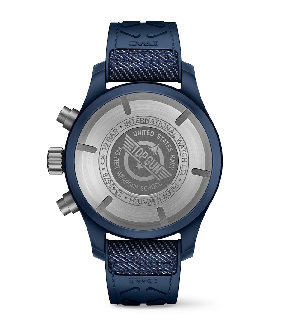 Ceramic Top Gun Pilot's Watch 41mm BLUE Image 3