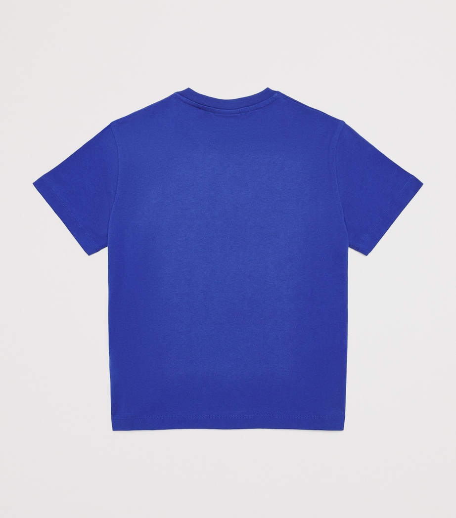 Bookish Crackle Logo T-Shirt (4-12 Years) 4559BLUE-TEAL Image 2