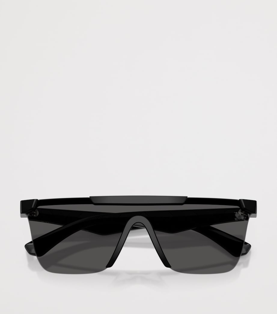 Burberry Injected BE4480D Rectangle Sunglasses Black Image 5