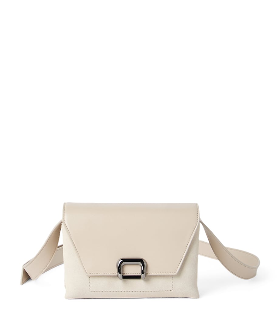 Small Leather Sartorial Cross-Body Bag C8905 Image 1