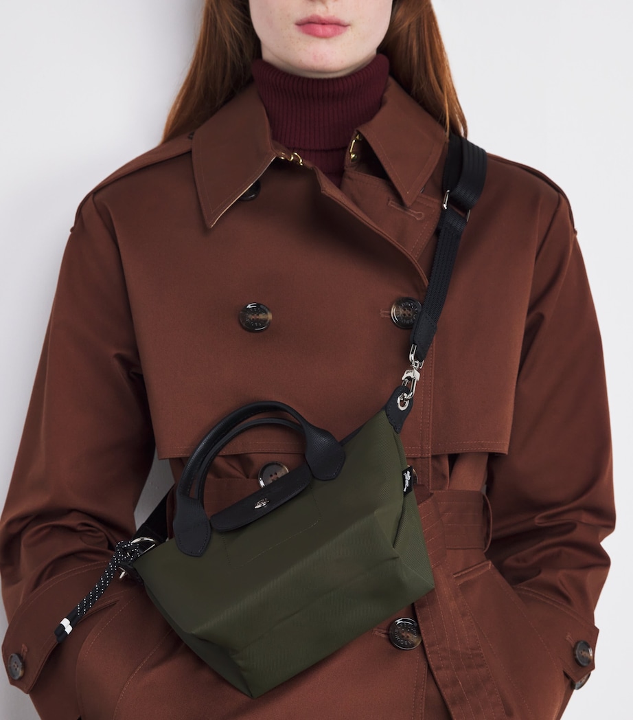 Longchamp Extra-Small Le Pliage Energy Top-Handle Bag Khaki Image 2