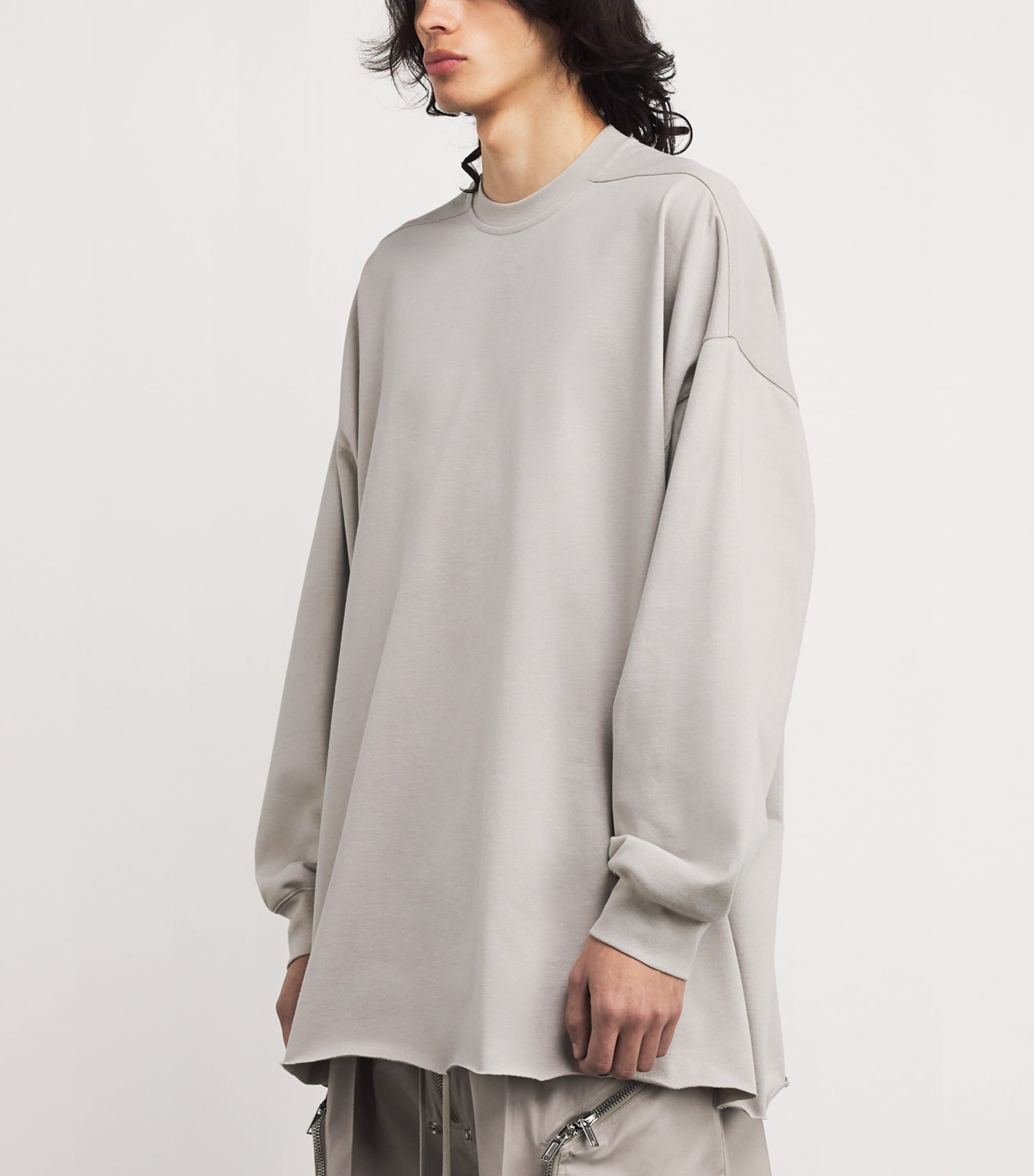 Cotton Tommy Long-Sleeve T-Shirt PEARL/ 08 Image 3