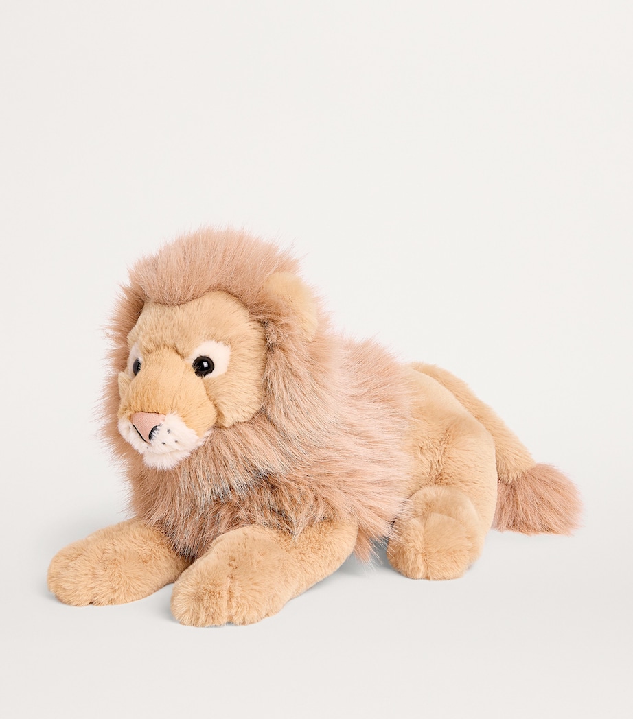 Sitting Lion Soft Toy (18cm) BROWN Image 2