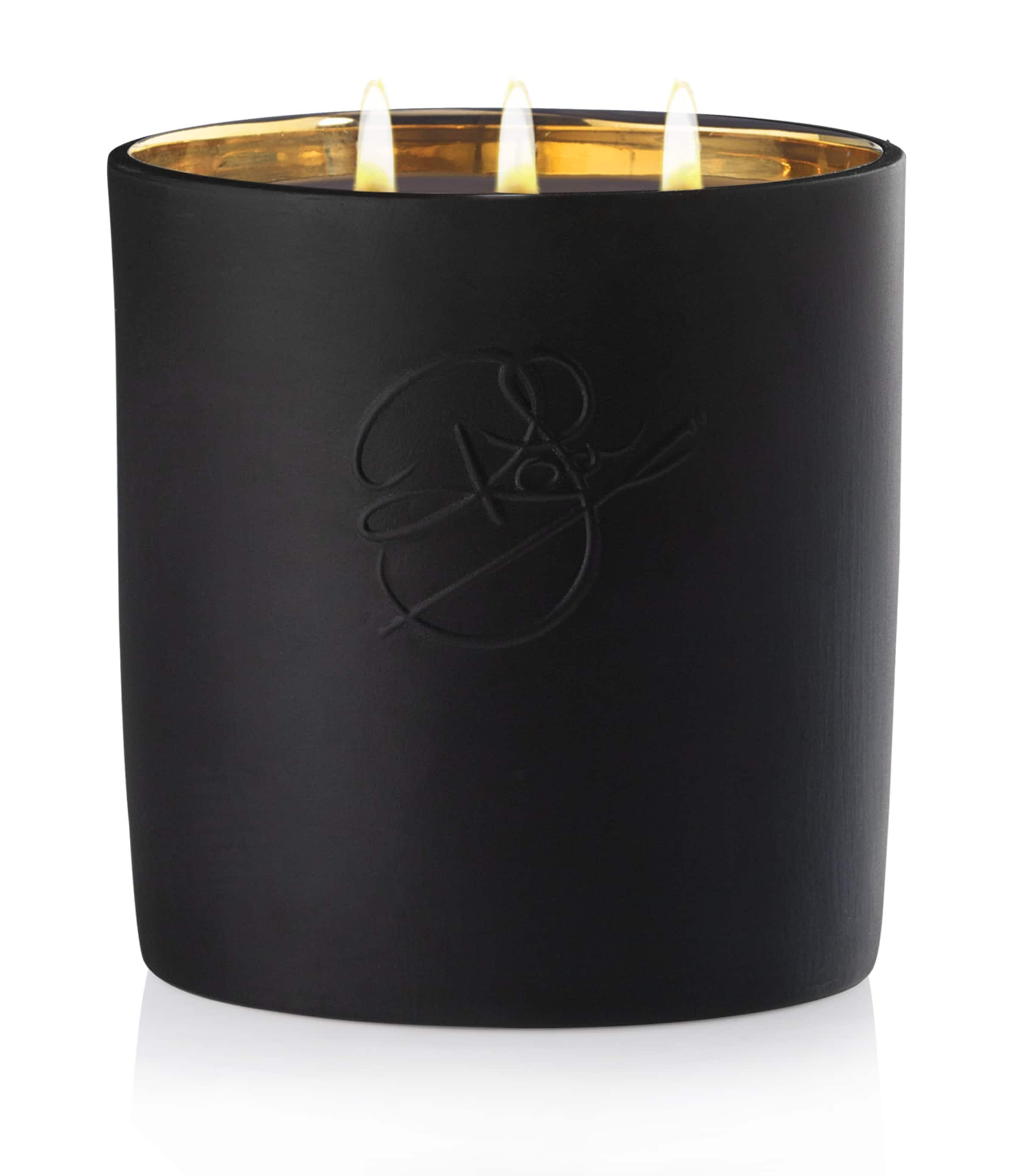 Roja Musk Aoud Candle In Black