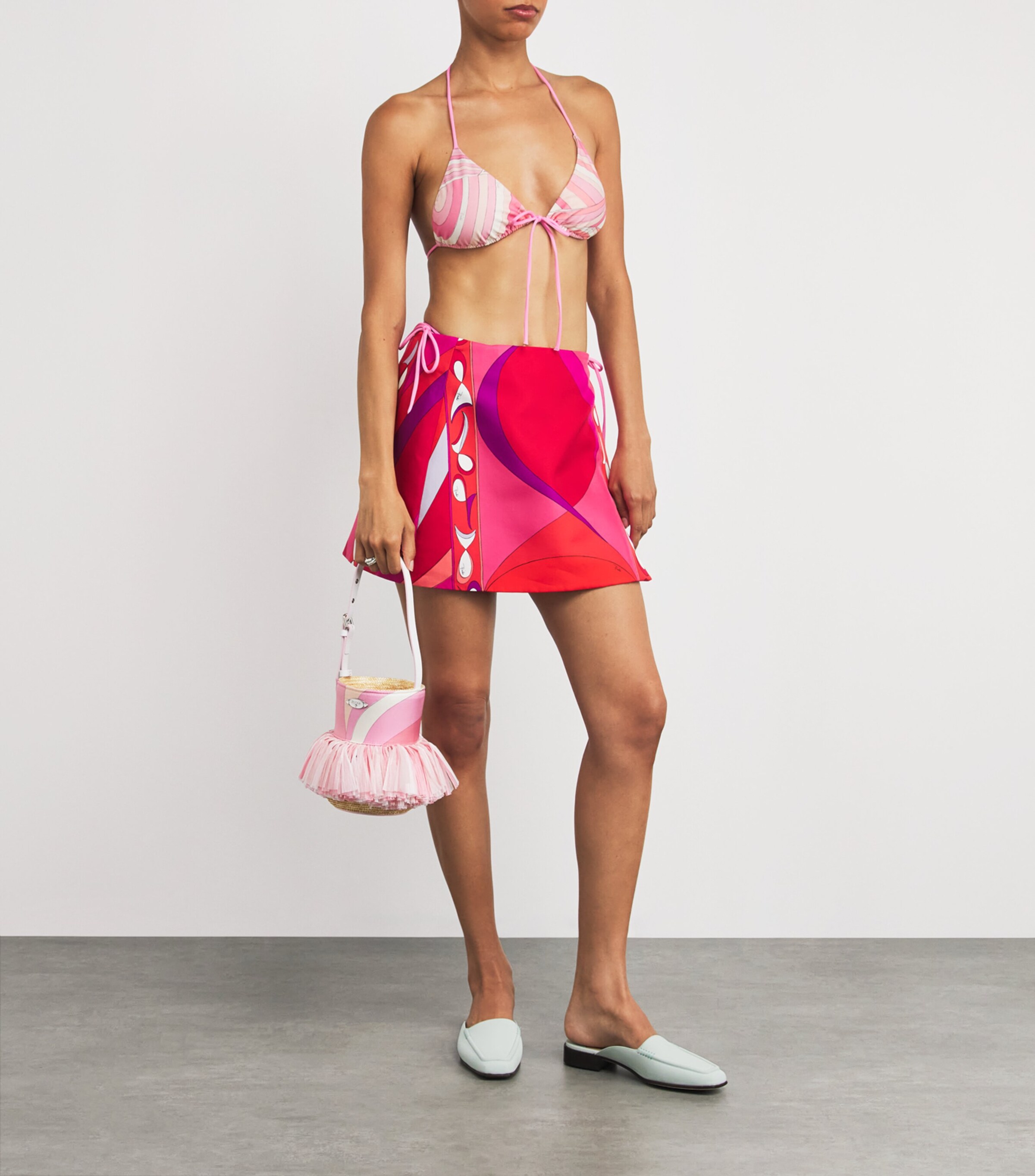 PUCCI Multi Mini Puccinella Bucket Bag | Harrods US
