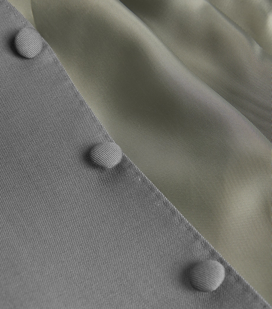 Morning Suit Waistcoat 22-BLUE Image 5