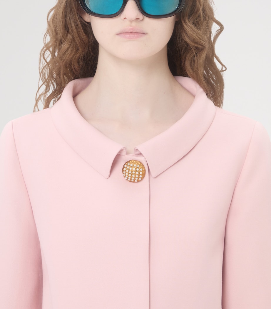 Crepe Cropped Jacket R13 Image 7