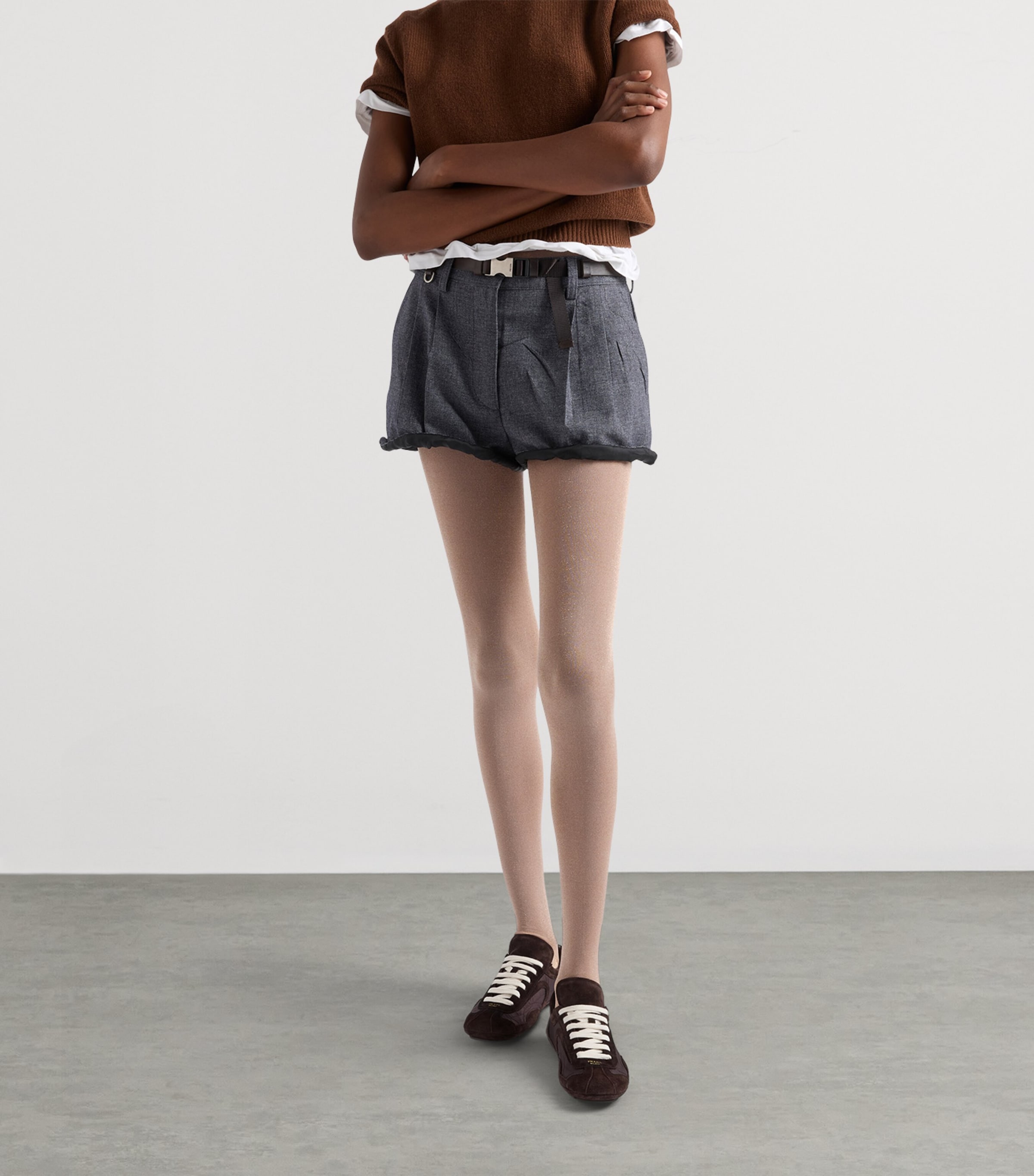 Suede-Re-Nylon Montecarlo Re-Edition 2005 Sneakers F0201 Image 2