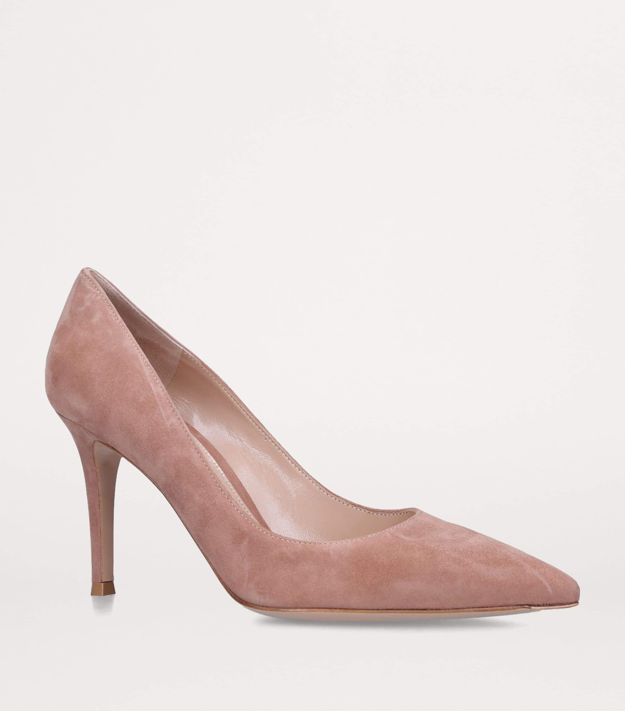 Suede Gianvito Pumps 85 BLUSH Image 3