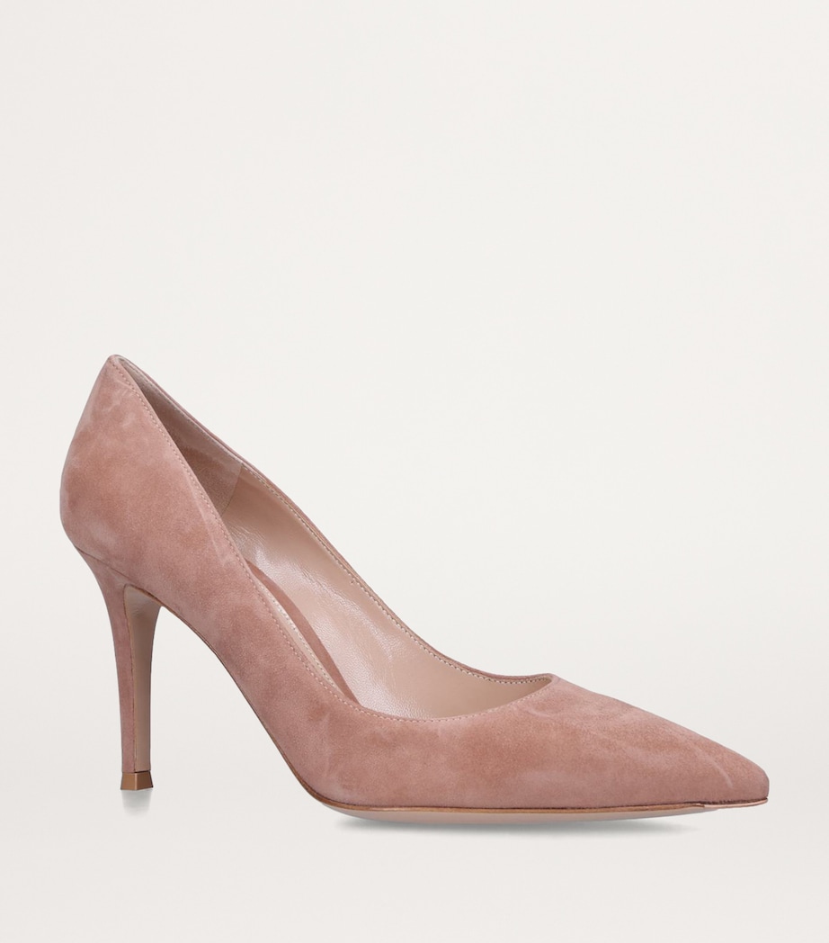 Suede Gianvito Pumps 85 BLUSH Image 3
