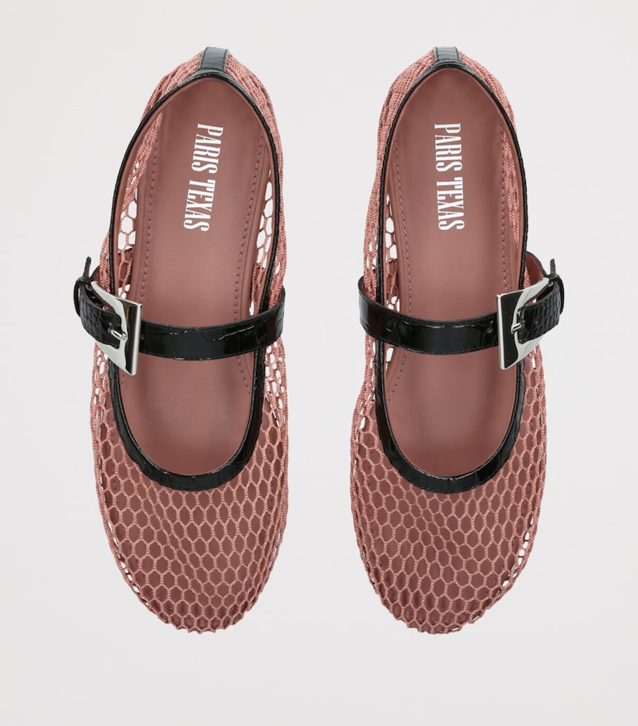 Mesh Sveva Ballet Flats PINK COMB Image 4