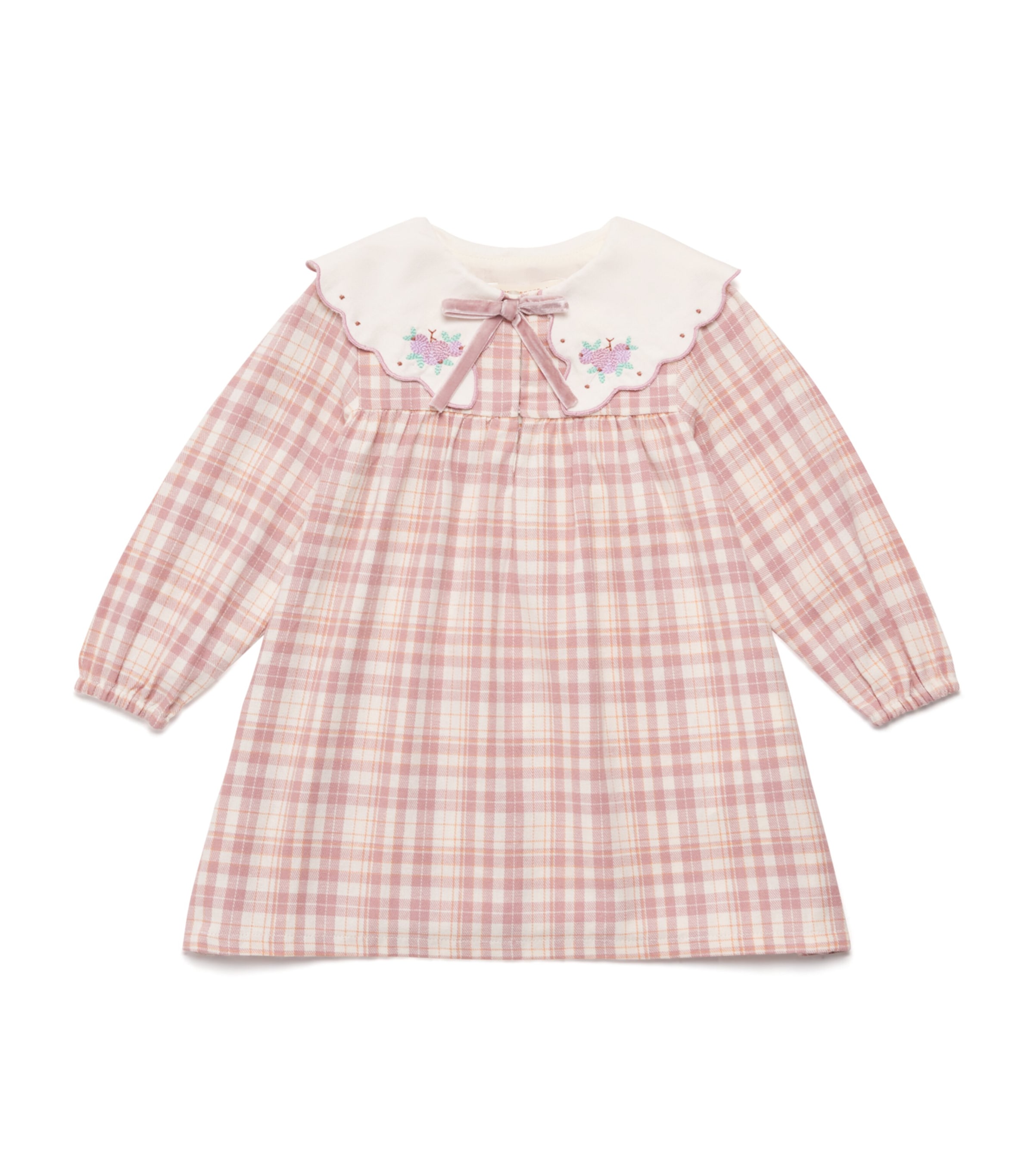 Gingersnaps Cotton Carolina Smock Dress In Pink