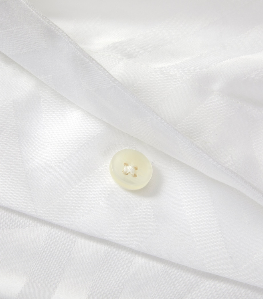 Penthouse White Super King Duvet Cover (260cm x 220cm) WHITE Image 2