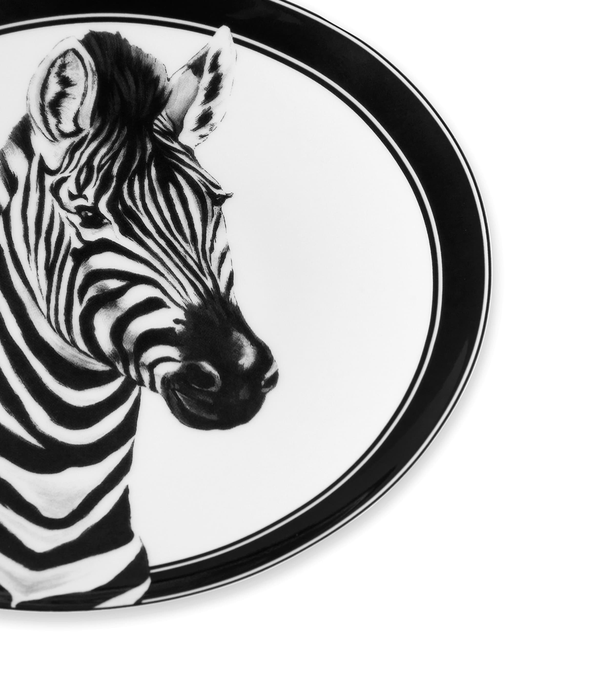 Set of 2 Zebra Bread Plates (17cm) UZ004 ZEBRA Image 5