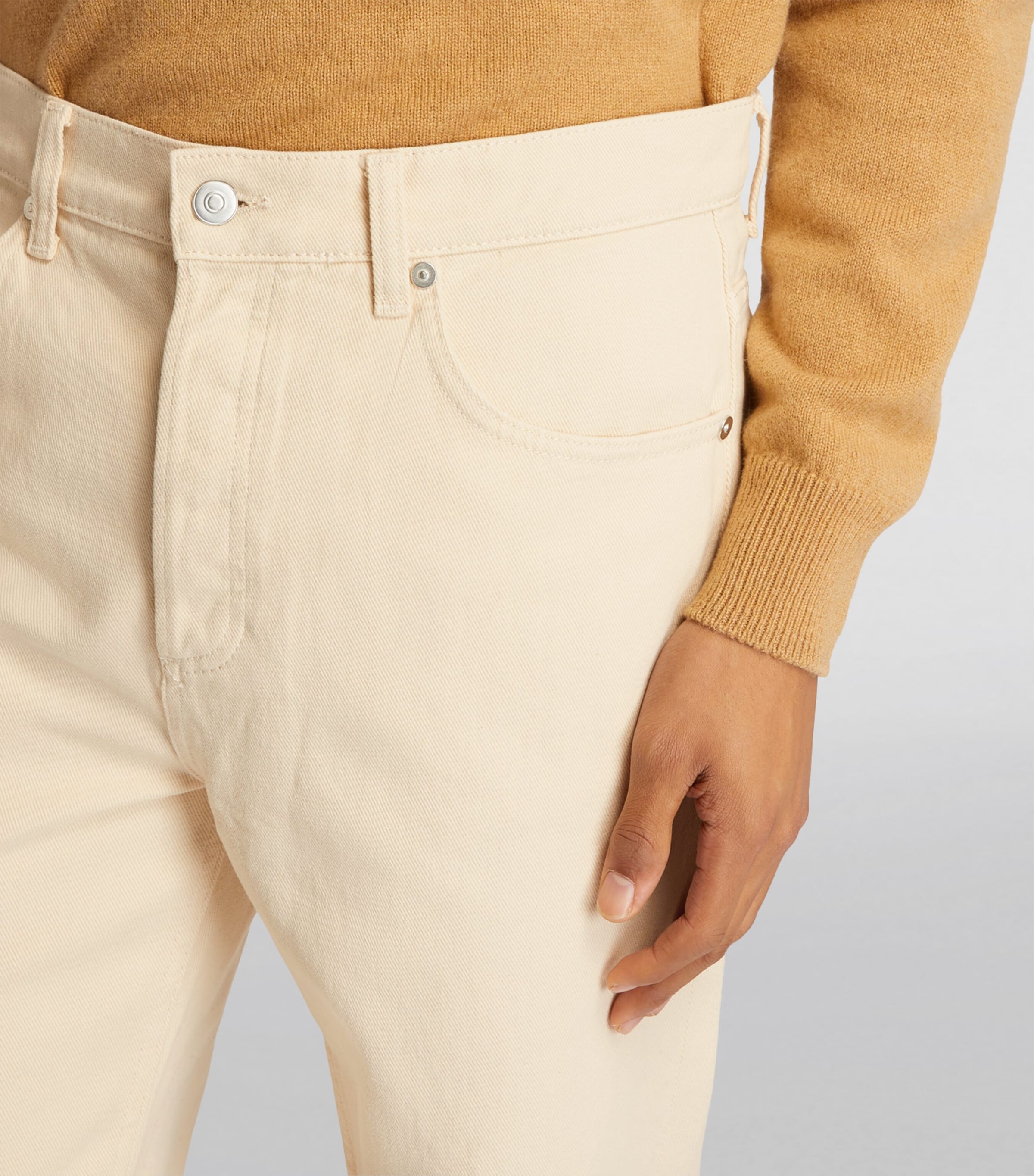 Straight Jeans ECRU Image 6