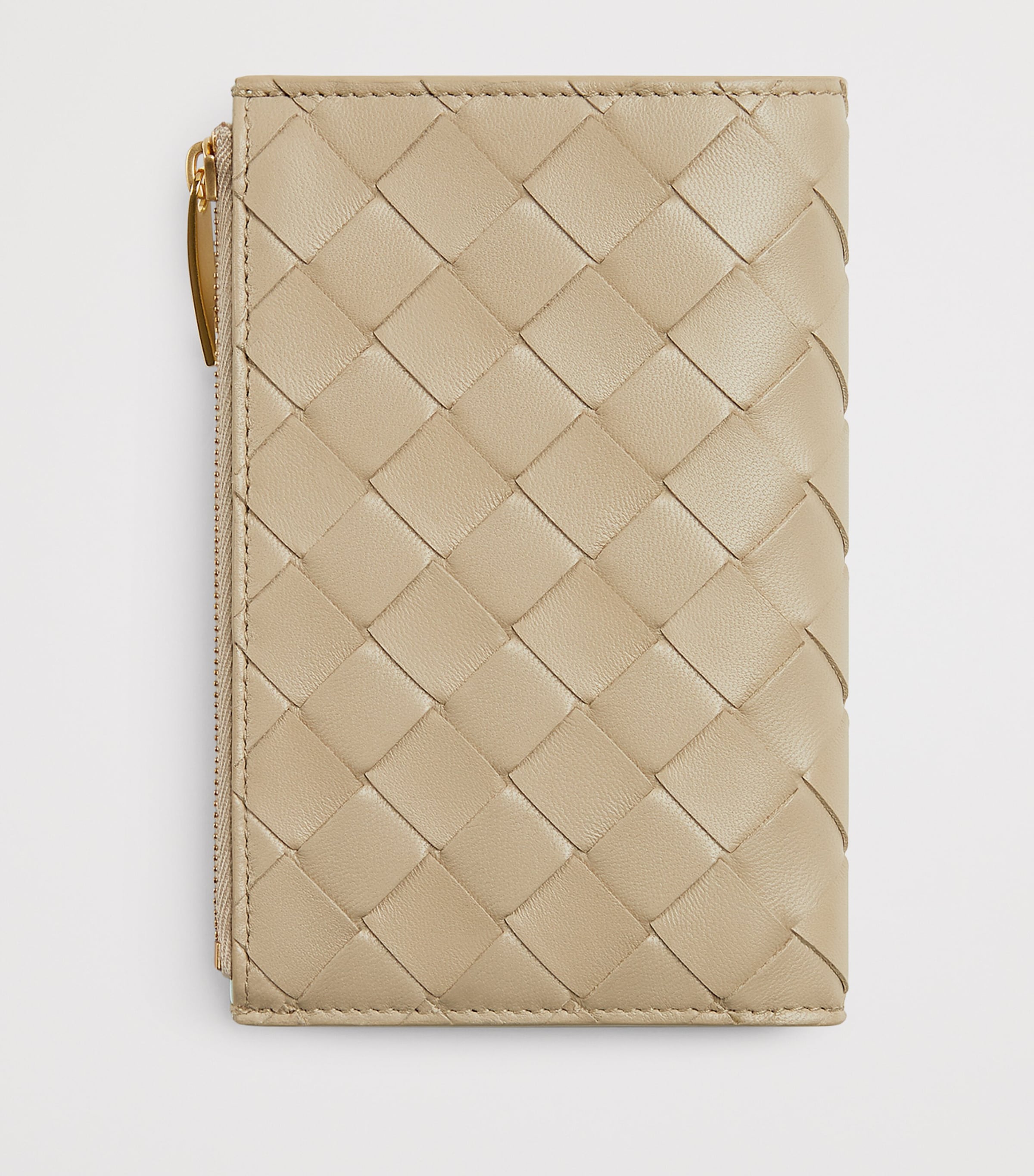 Bottega Veneta Medium Leather Intrecciato Bifold Wallet Image 3