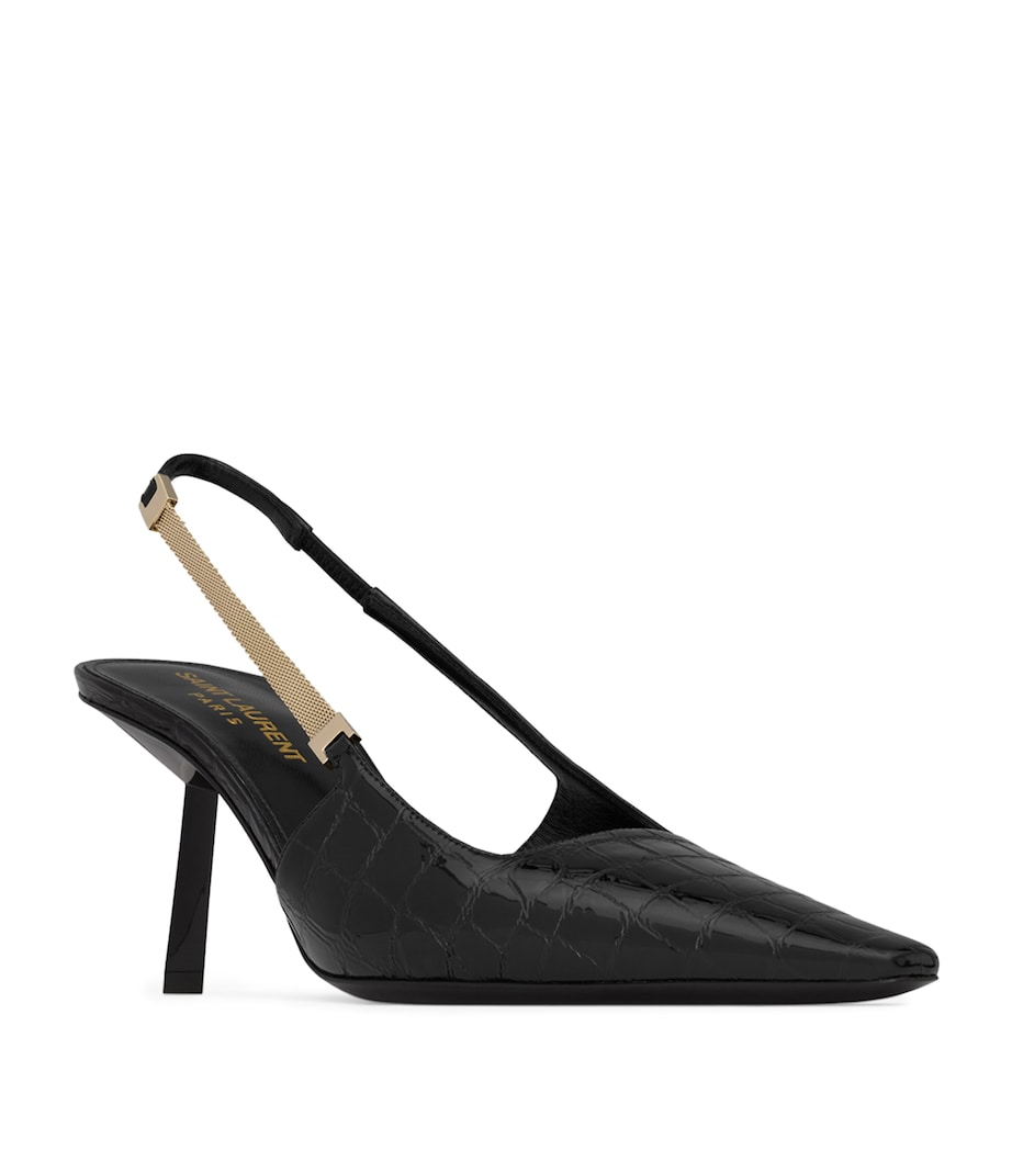Leather Aston Slingback Pumps 75 1000 Image 5
