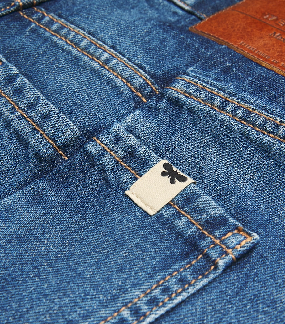 Wide-Leg Jeans NAVY Image 5