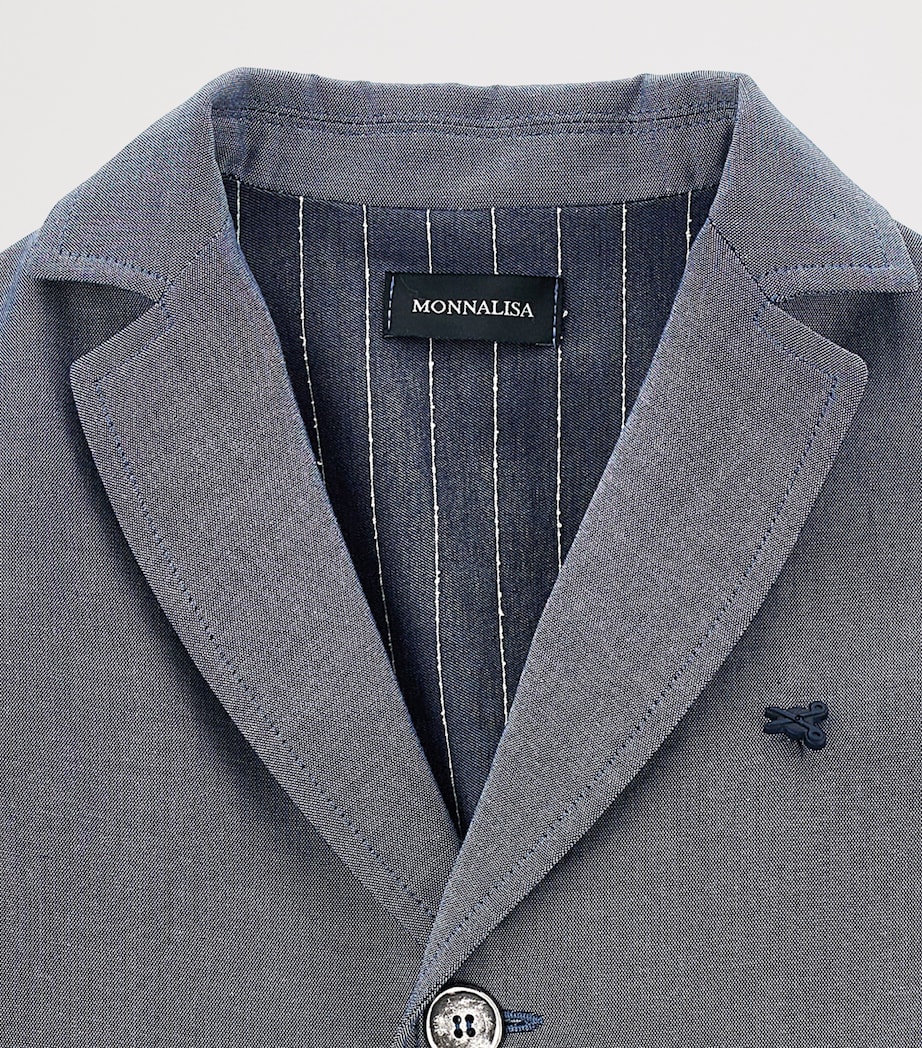 Cotton Blazer (24 Months - 12 Years) BLU NAVY Image 3