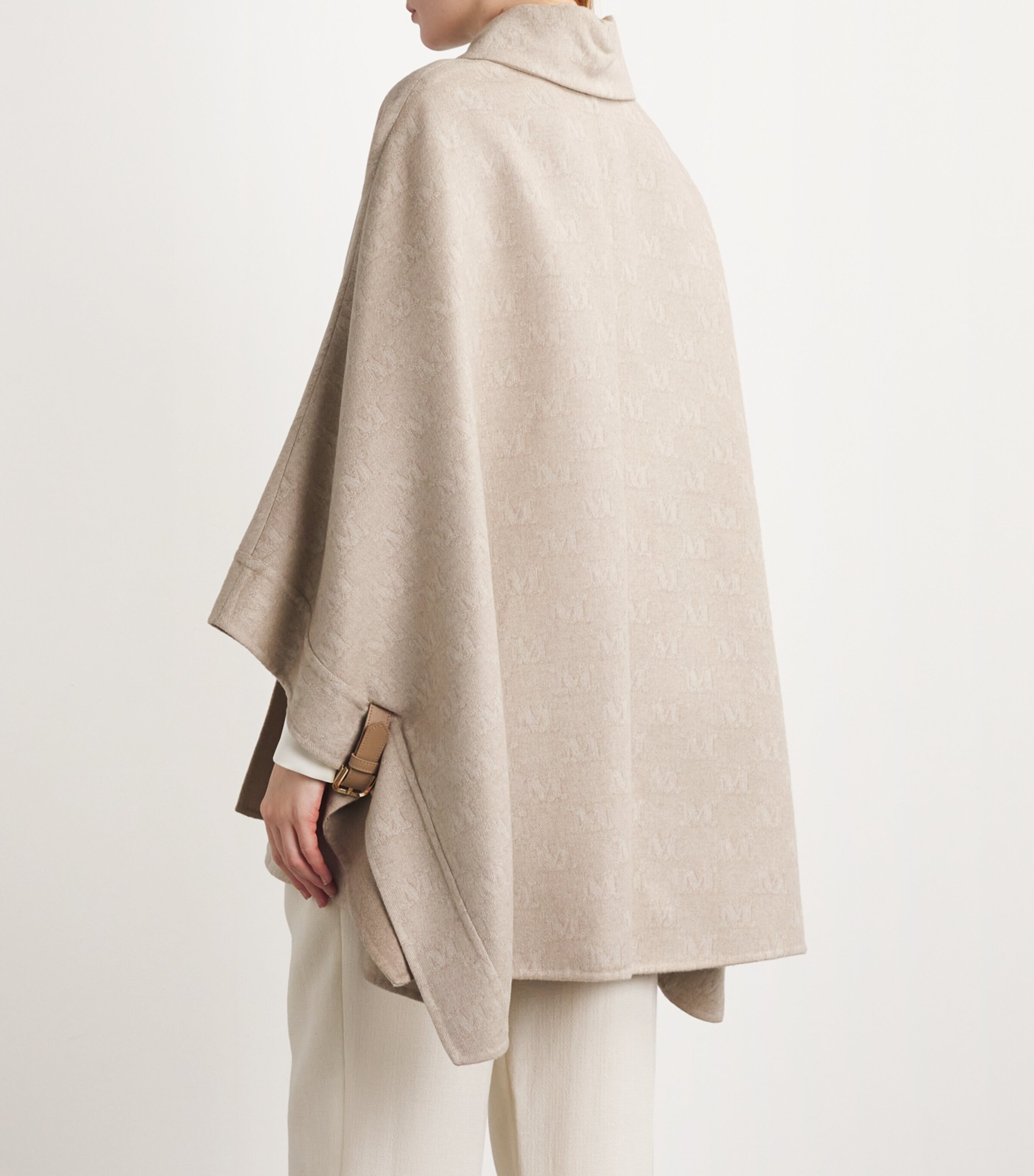 【関税＆送料込み】Max Mara Segnale Cashmere Cape-Coat Oversized cashmere cape, beige | 