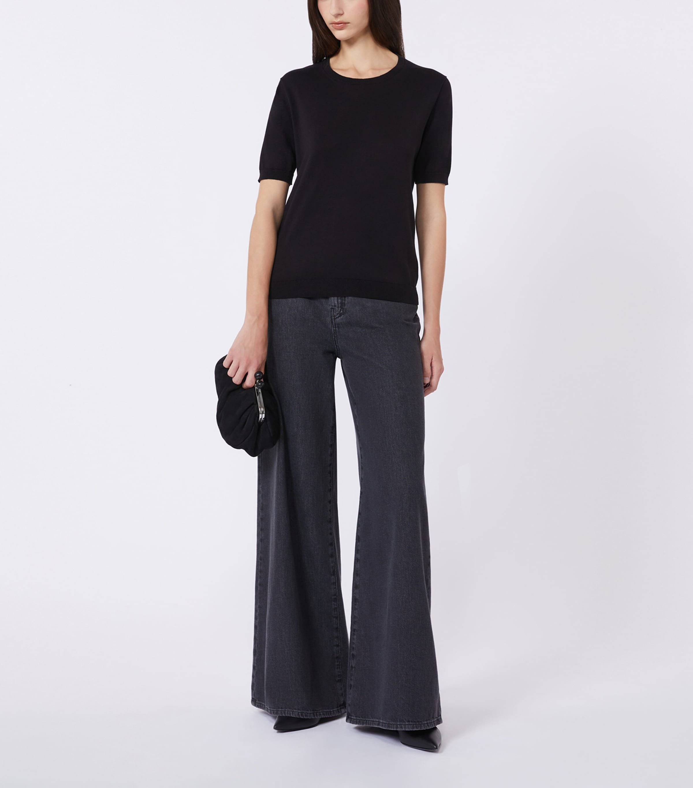 Flared Jeans BLACK Image 2