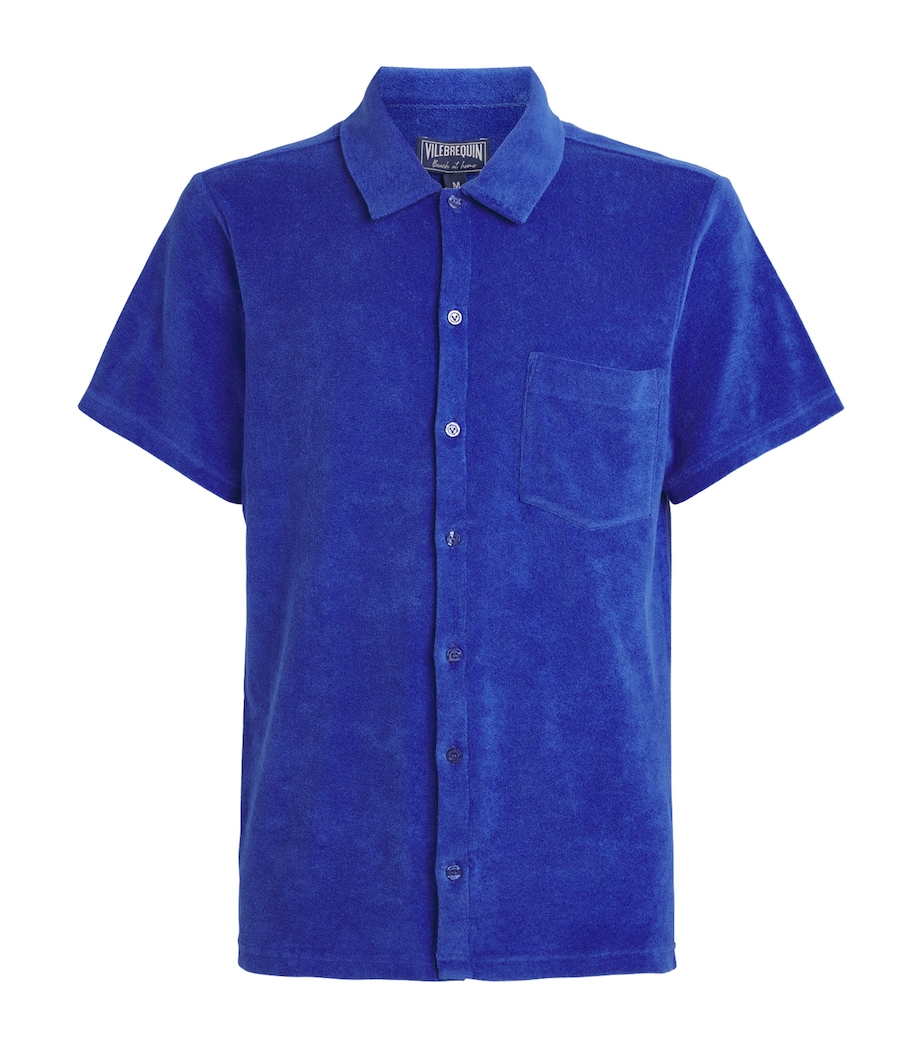 Cotton-Blend Terry Charli Shirt 613-MARRAKECH Image 1